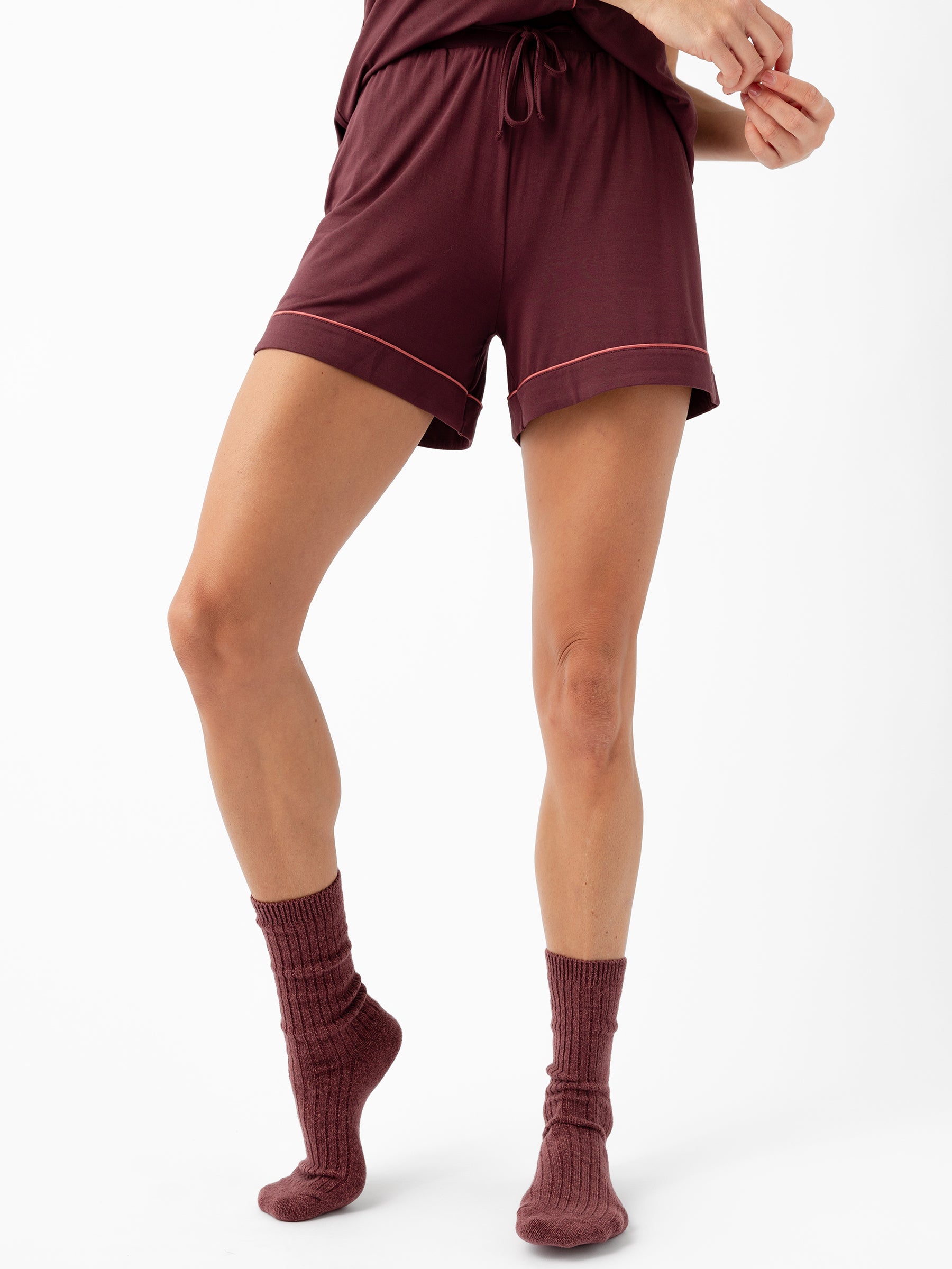 Women's Bamboo Stretch-Knit Pajama Short - Last Chance - Image 31