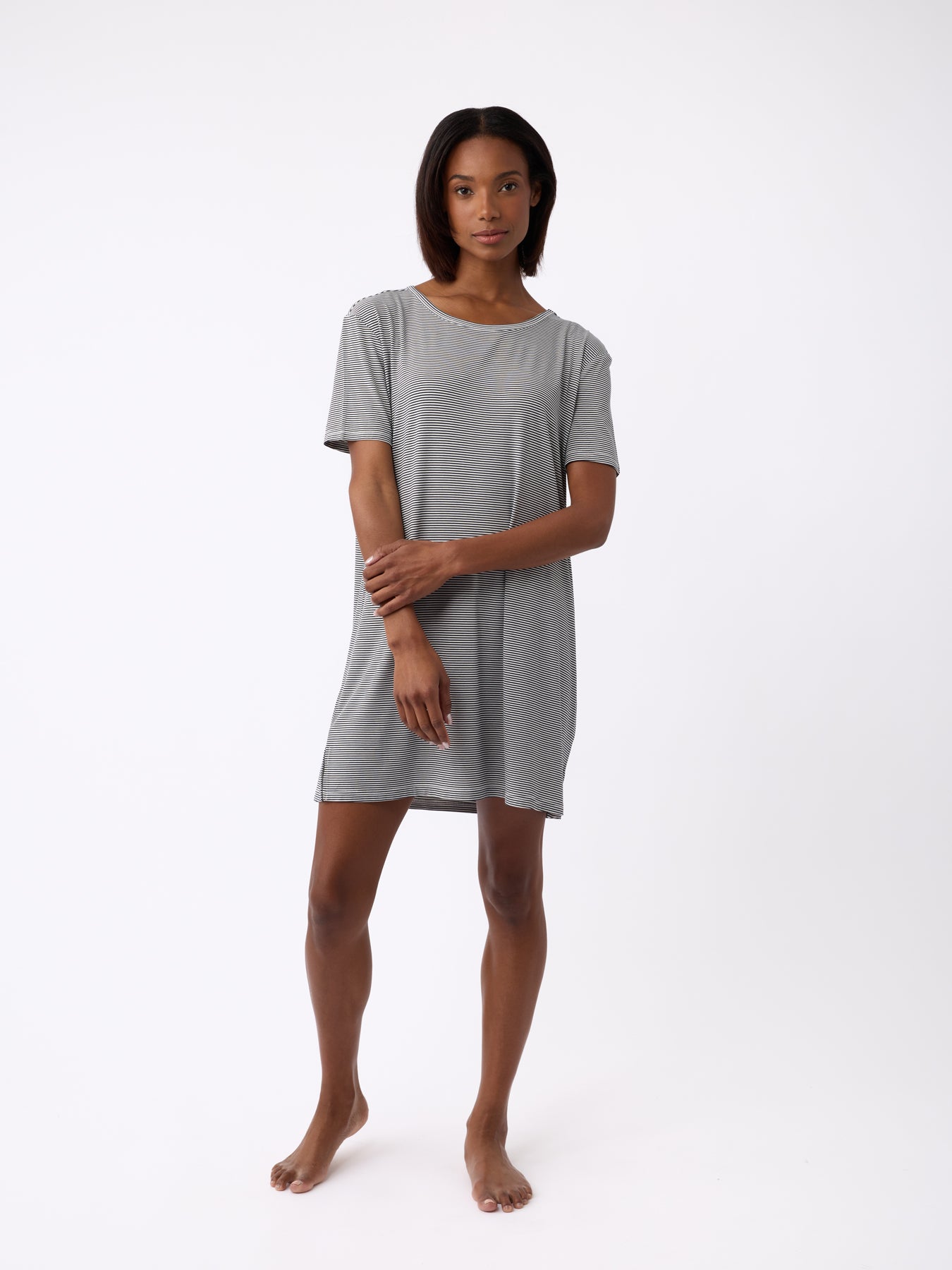 Women's Bamboo Stretch-Knit Sleep Dress - Image 42