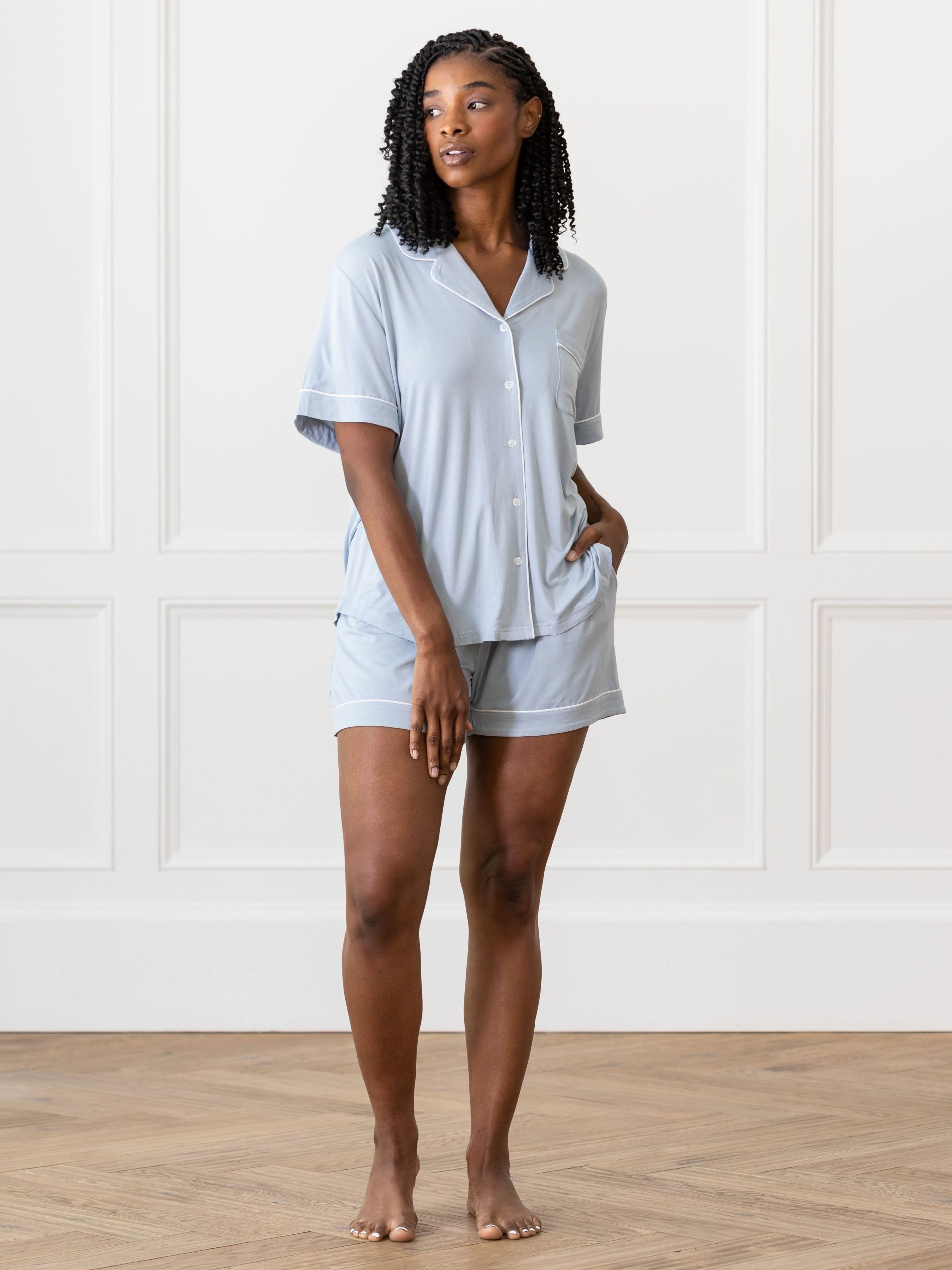 Women's Bamboo Stretch-Knit Pajama Short - Last Chance - Image 19