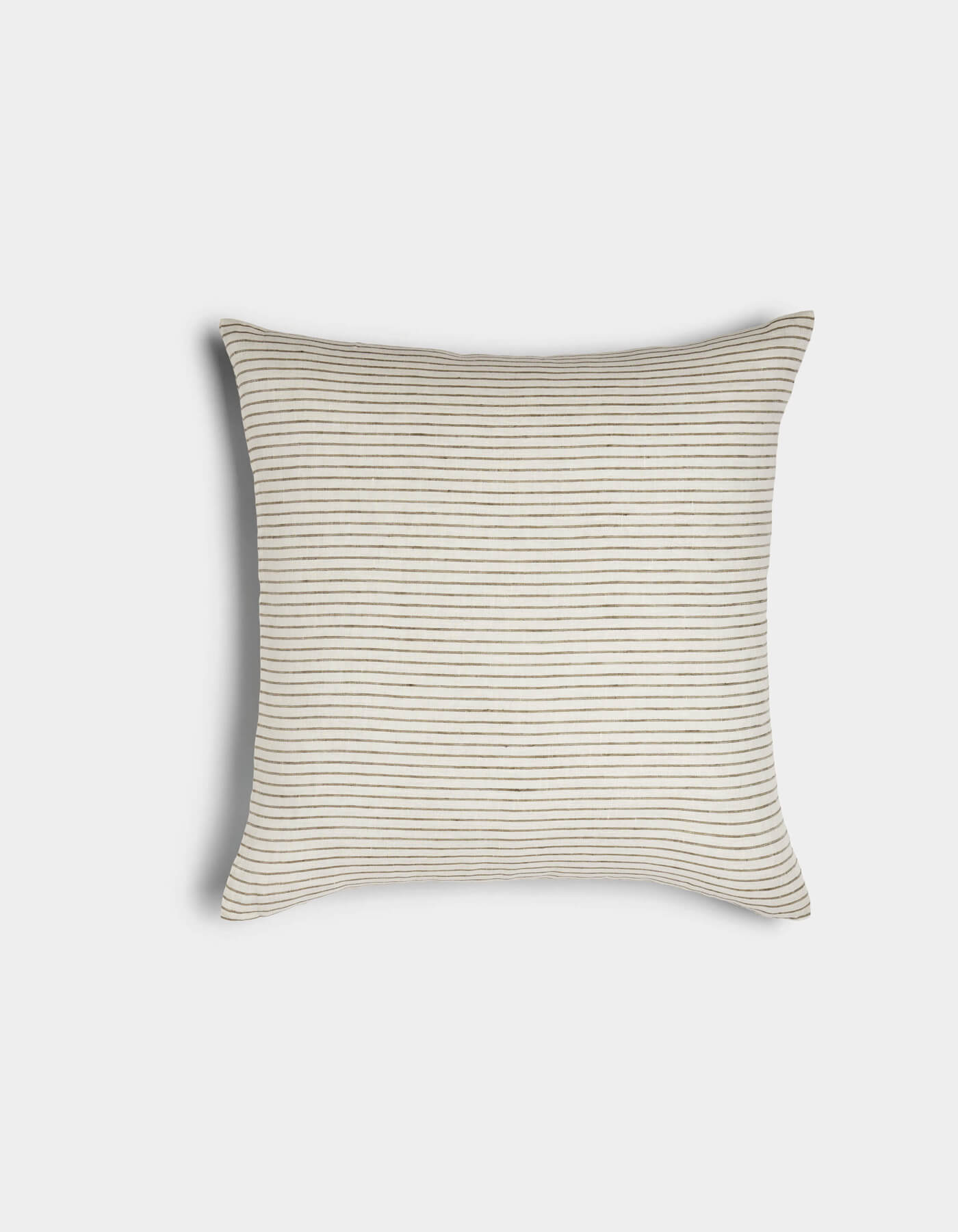 Striped Linen Throw Pillow - Image 3