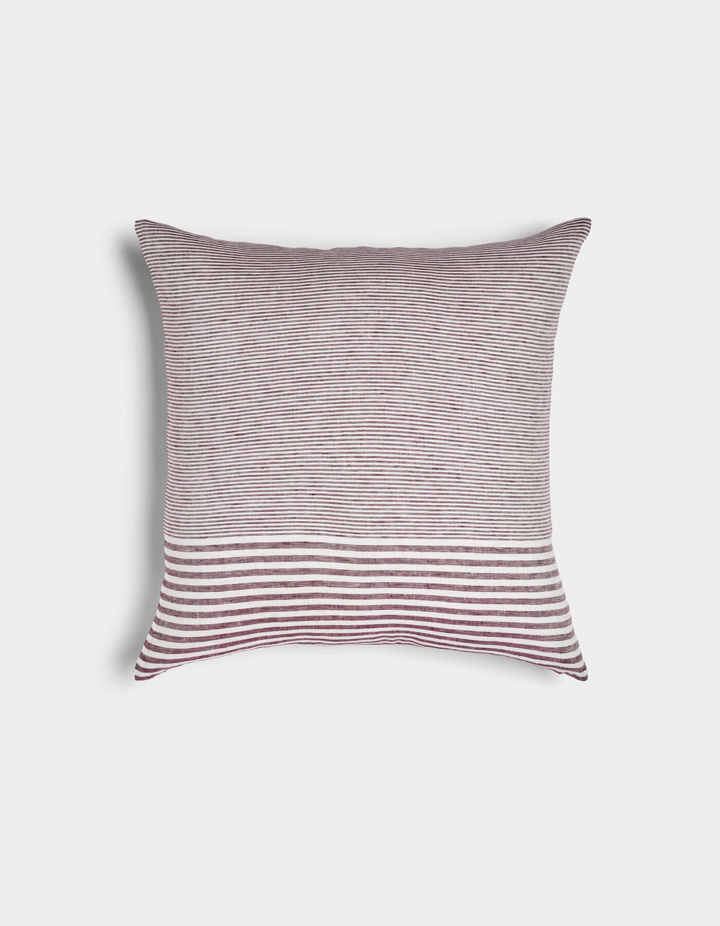 Striped Linen Throw Pillow - Image 87