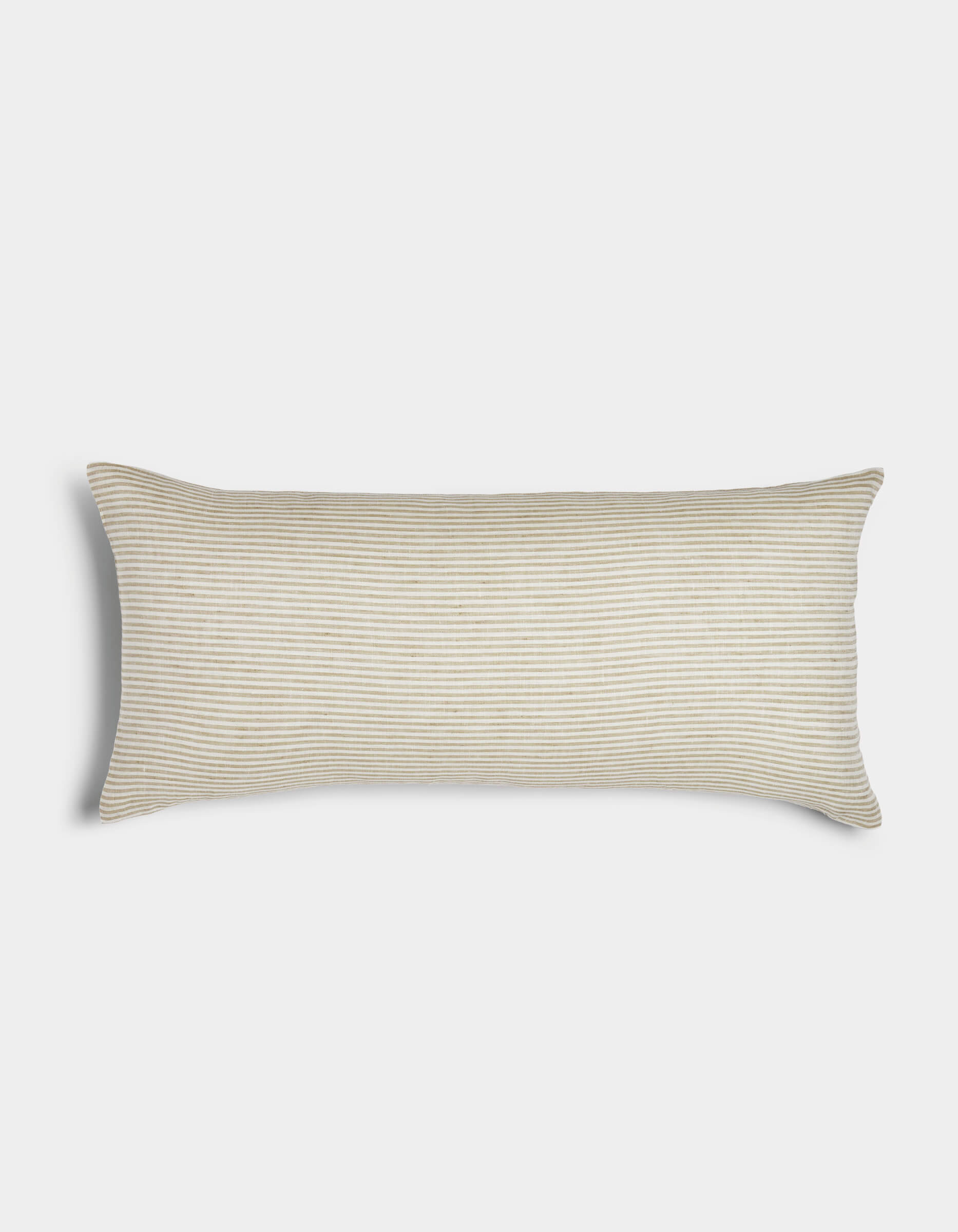Striped Linen Throw Pillow - Image 69