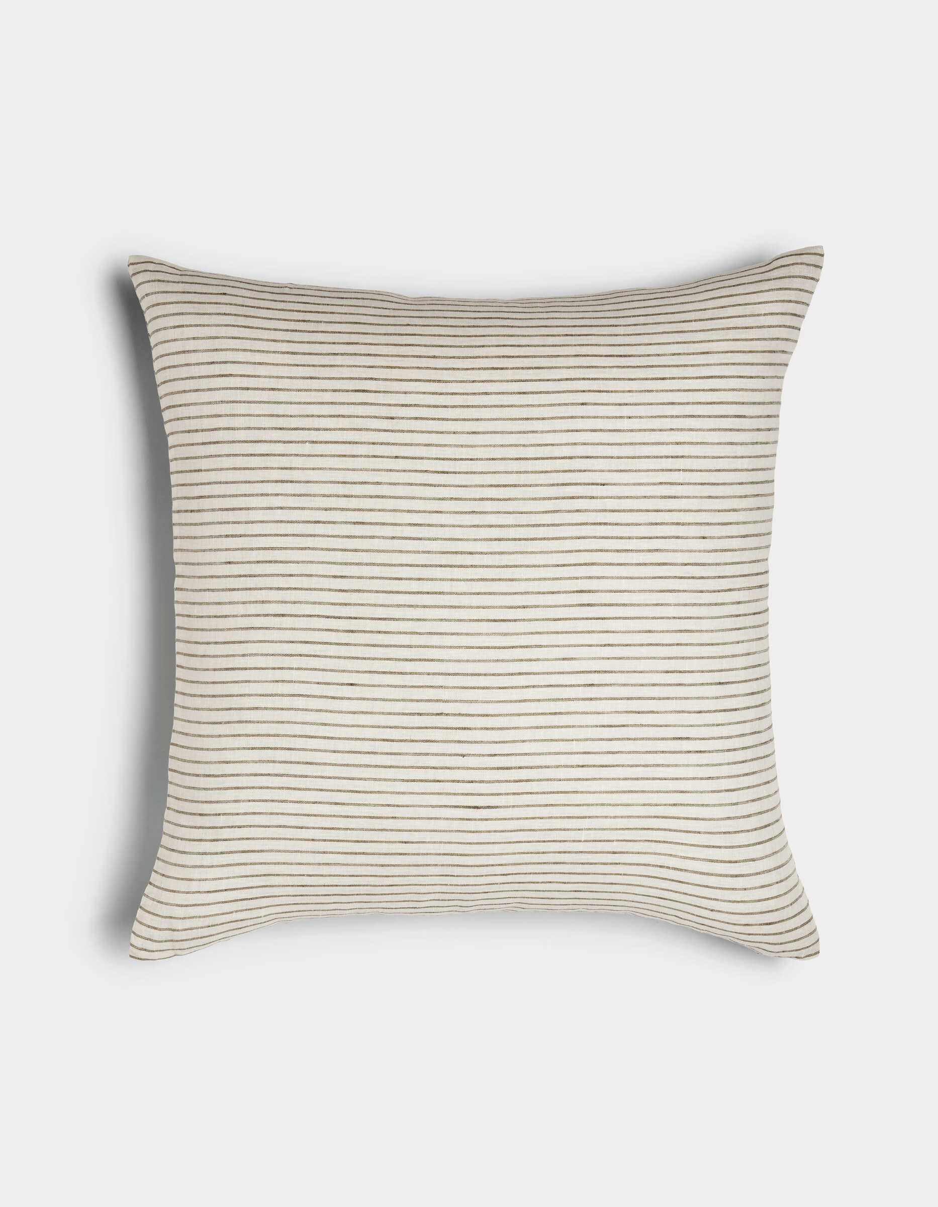 Striped Linen Throw Pillow - Image 74