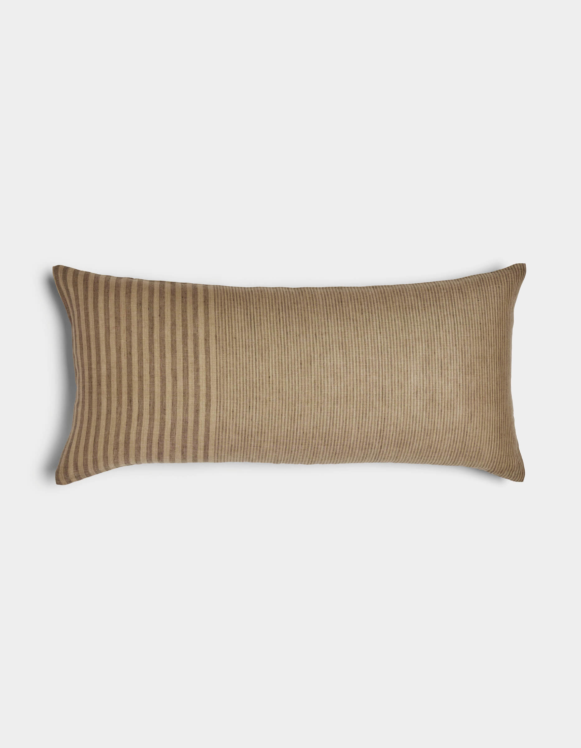 Striped Linen Throw Pillow - Image 108