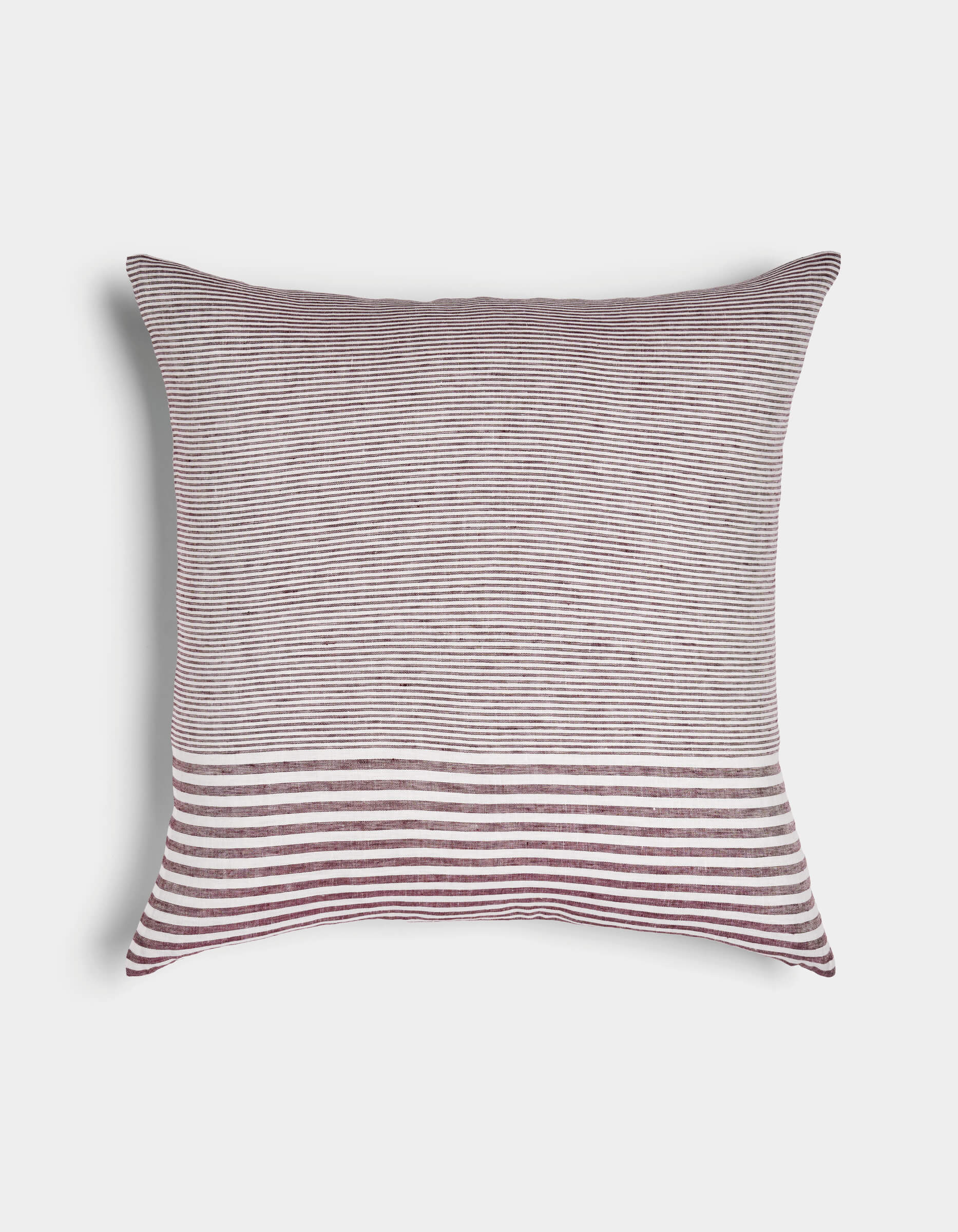 Striped Linen Throw Pillow - Image 89