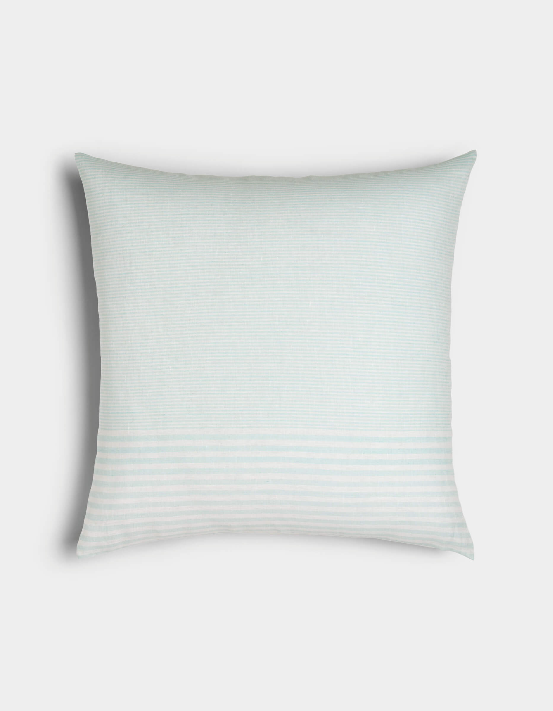 Striped Linen Throw Pillow - Image 100