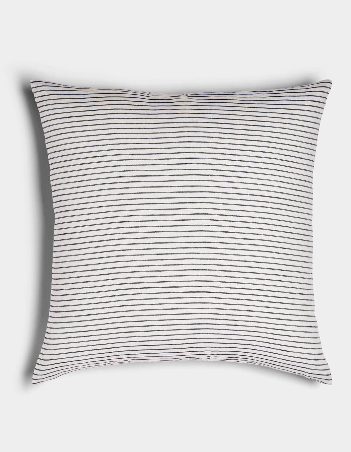 Striped Linen Throw Pillow - Image 81