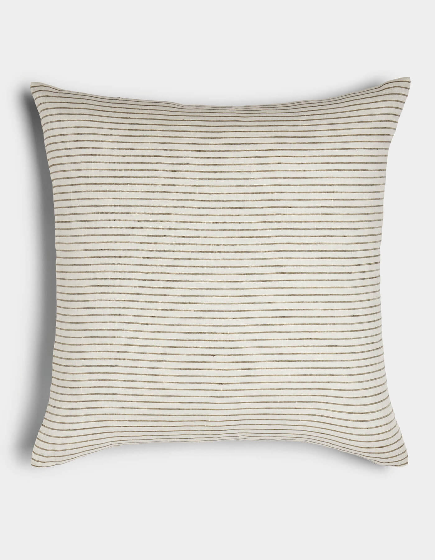 Striped Linen Throw Pillow - Image 76