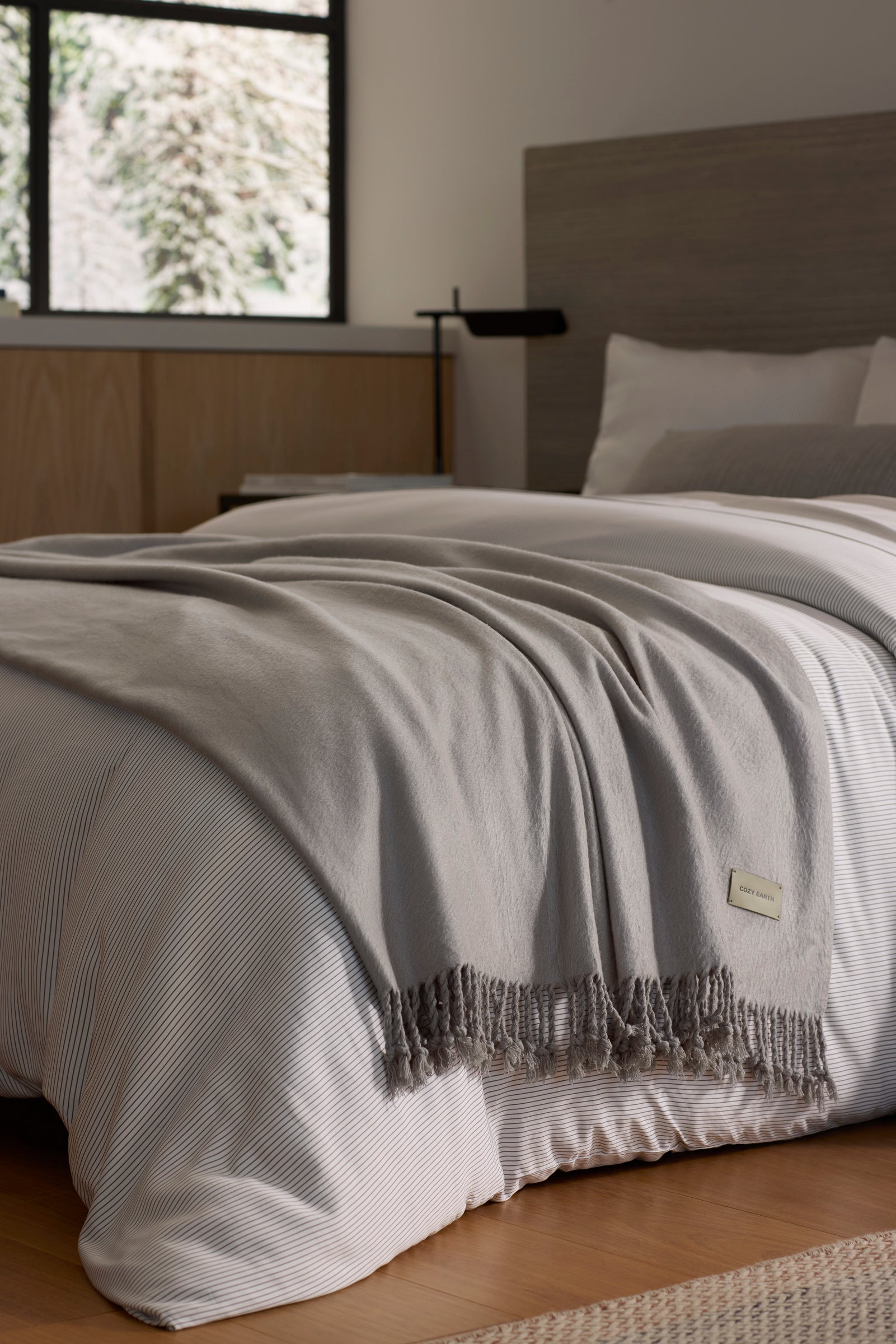 Bamboo Tassel Throw - Image 2