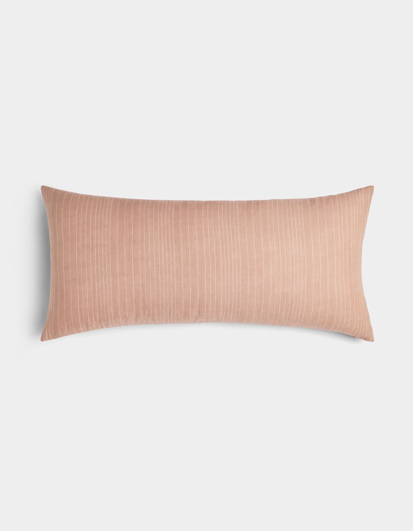 Striped Linen Throw Pillow - Image 35