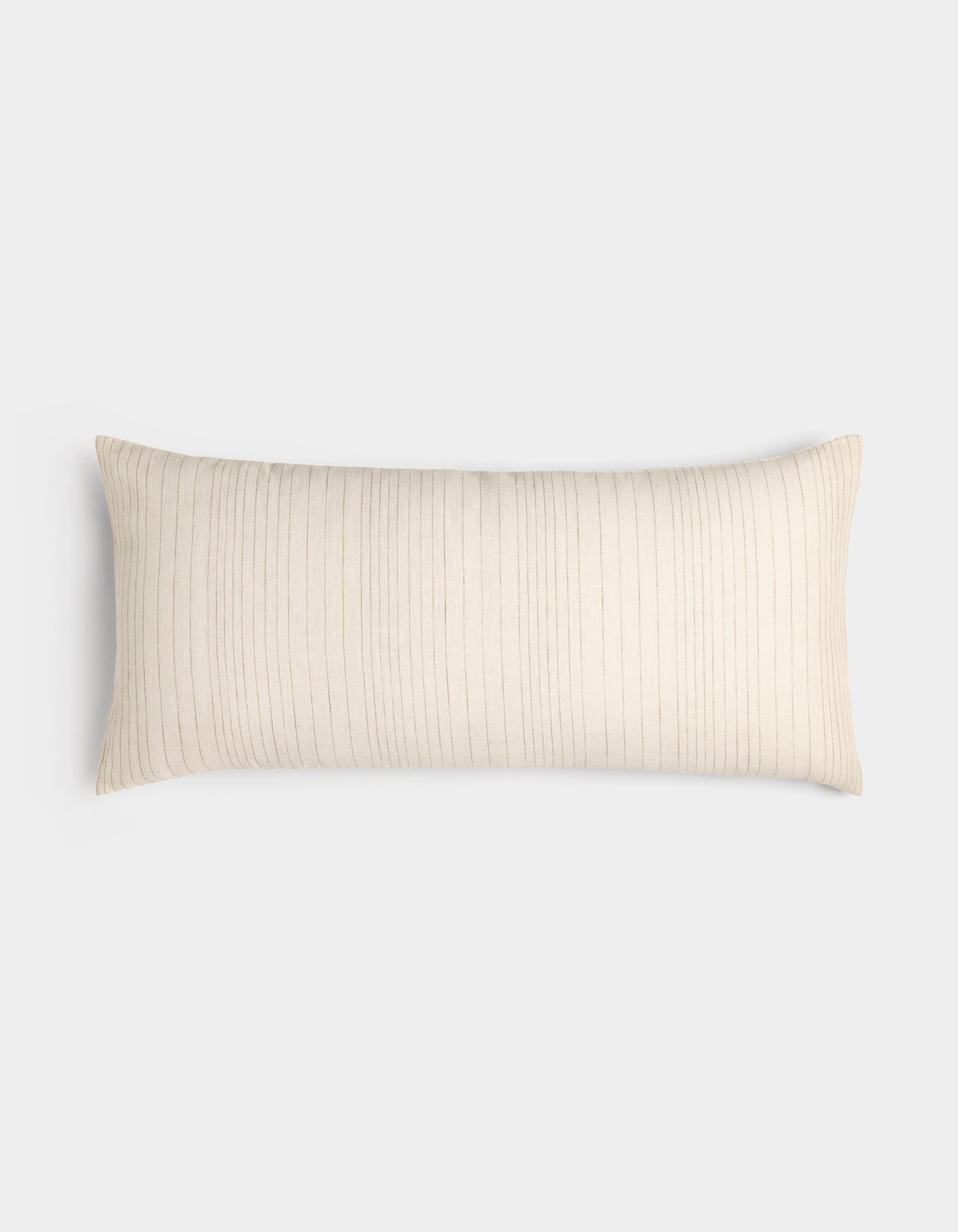 Striped Linen Throw Pillow - Image 64