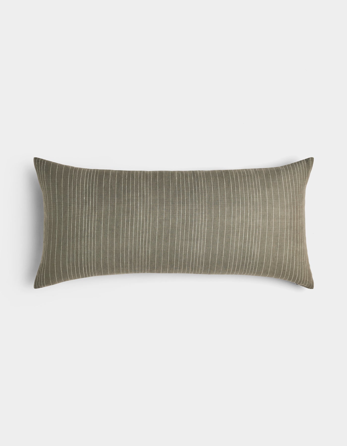 Striped Linen Throw Pillow - Image 21