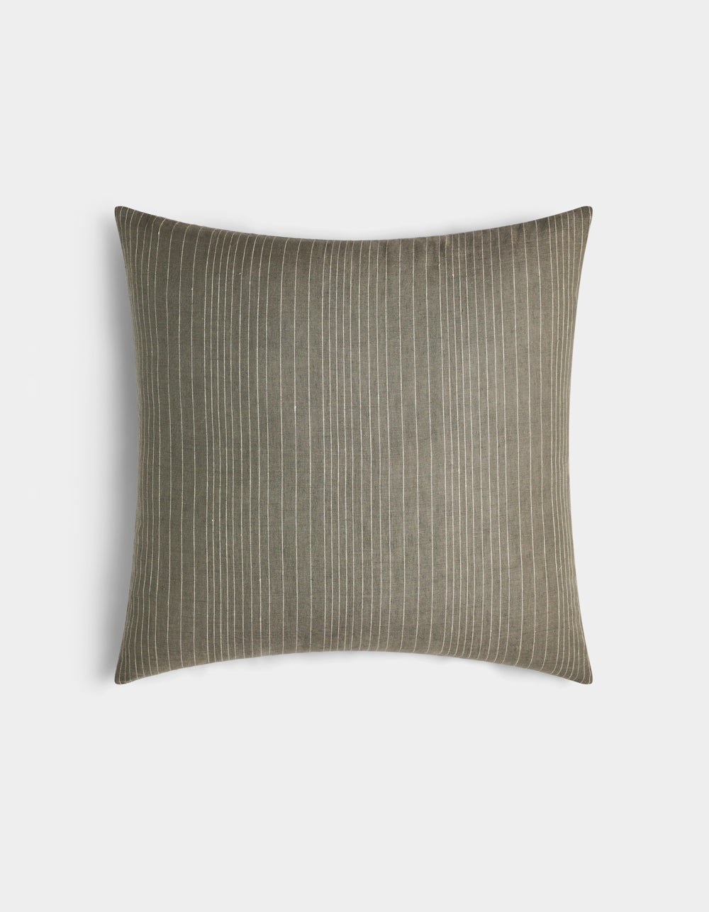 Striped Linen Throw Pillow - Image 13