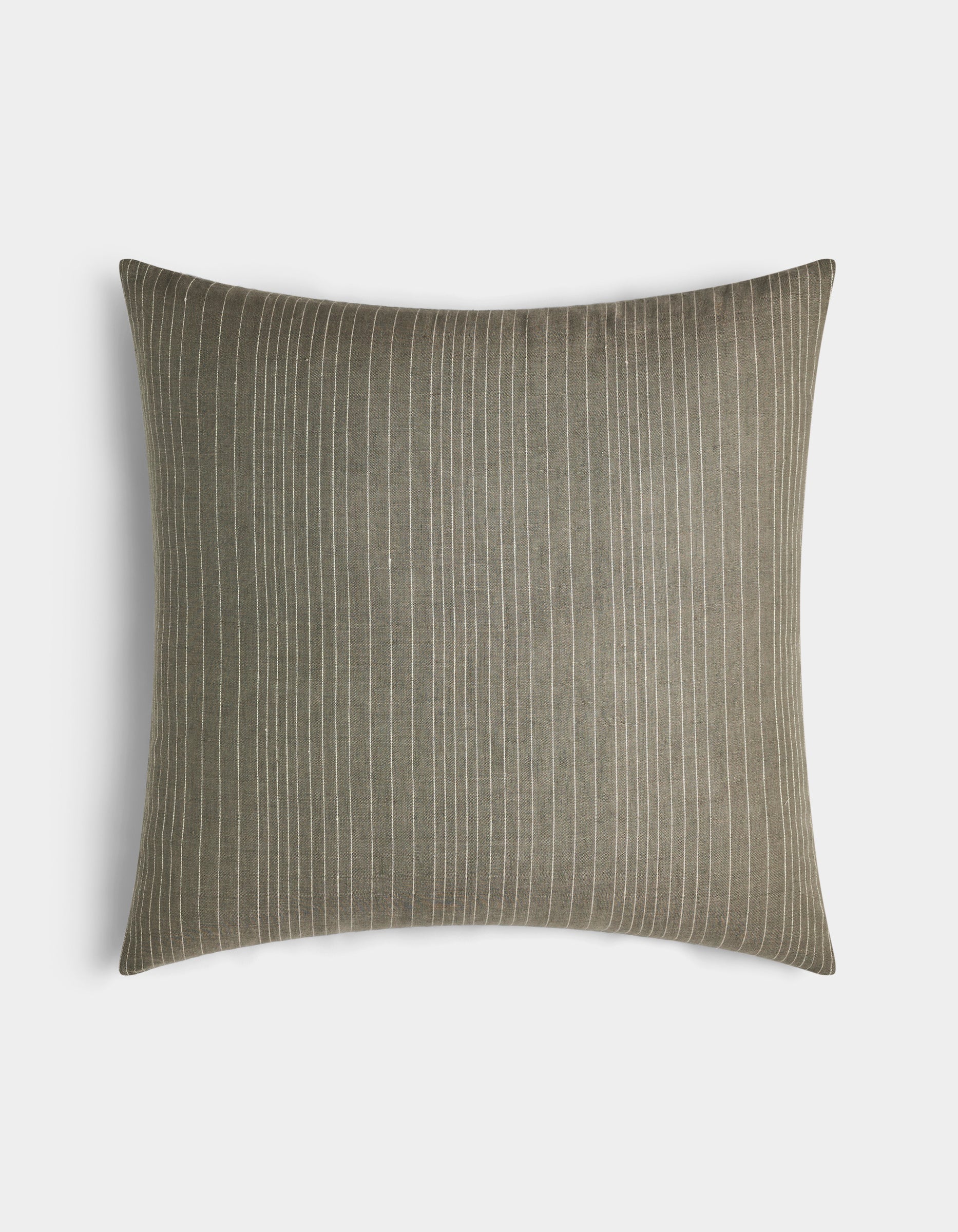 Striped Linen Throw Pillow - Image 9