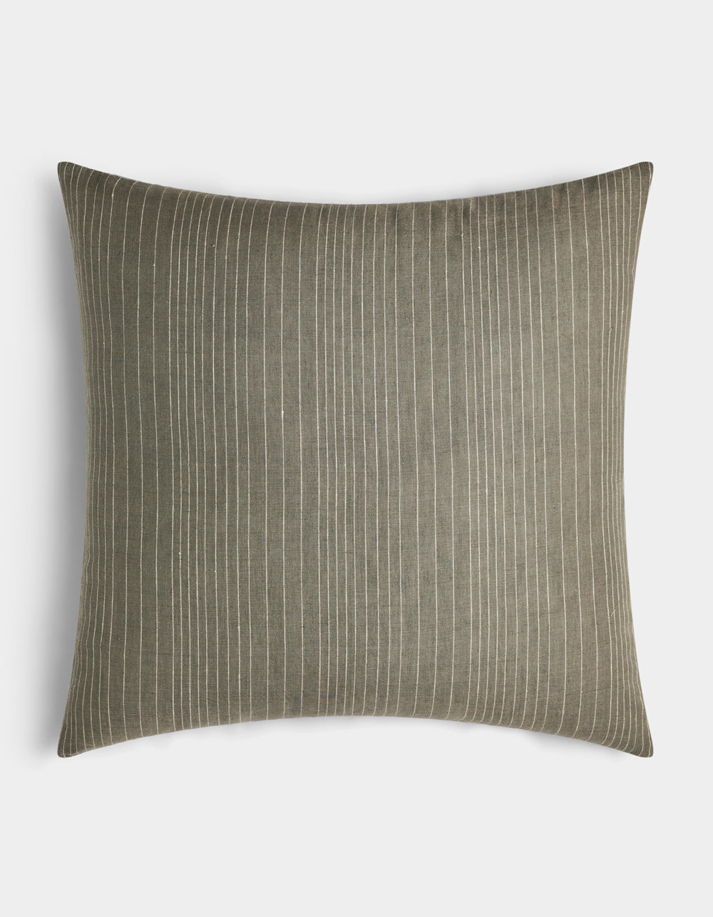 Striped Linen Throw Pillow - Image 17