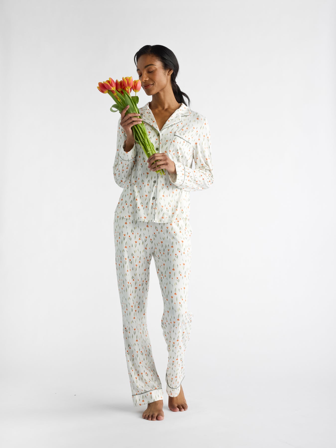 Women's Bamboo Stretch-Knit Pajama Pant - Last Chance - Image 62