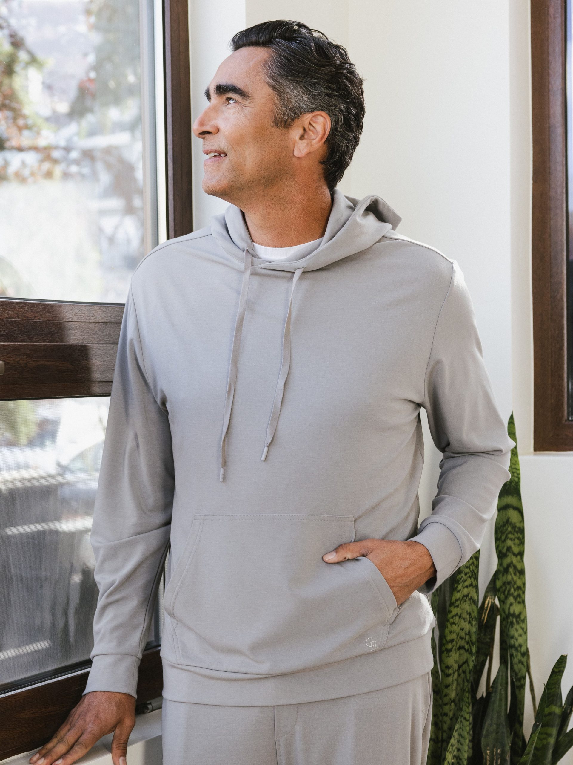Men's Brushed Bamboo Hoodie & Jogger Set - Image 25