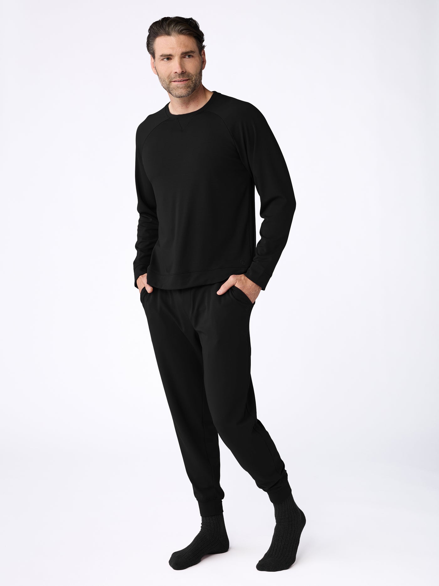 Men's Brushed Bamboo Jogger Set - Image 4