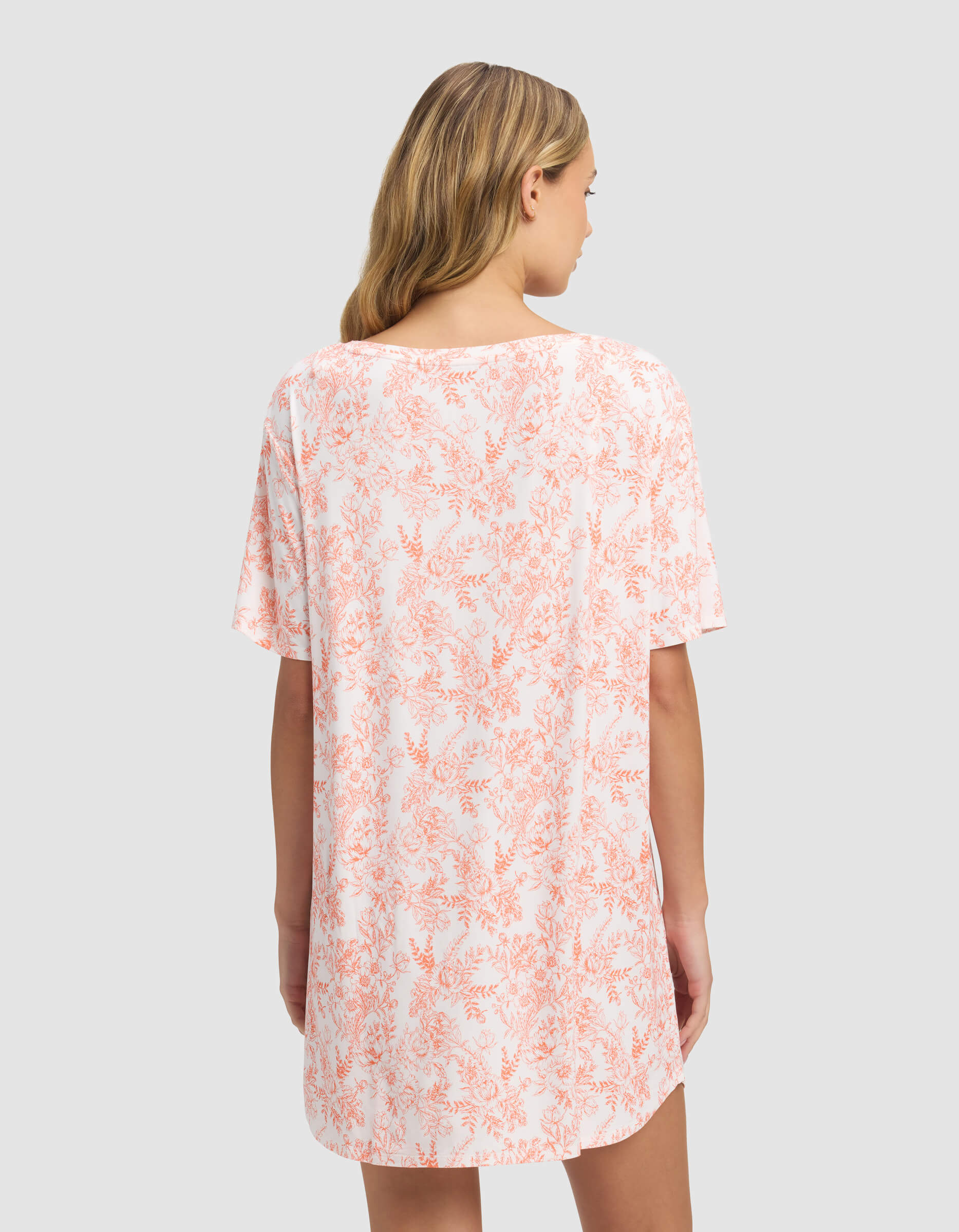 Women's Bamboo Stretch-Knit Sleep Dress - Image 7