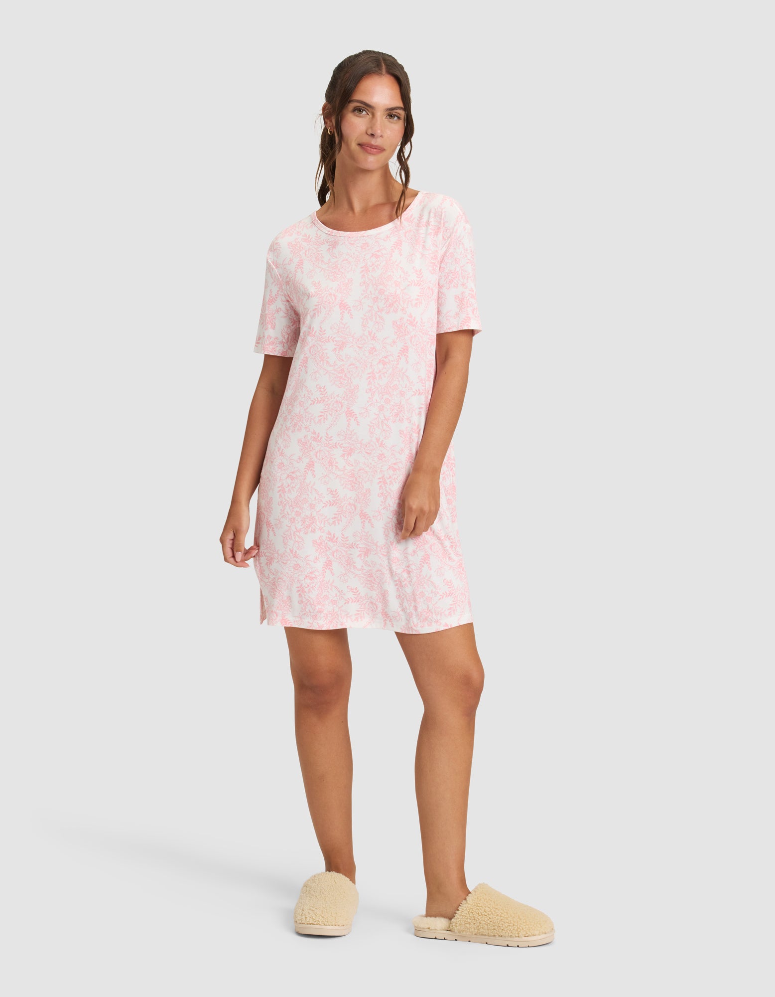 Women's Bamboo Stretch-Knit Sleep Dress - Image 10