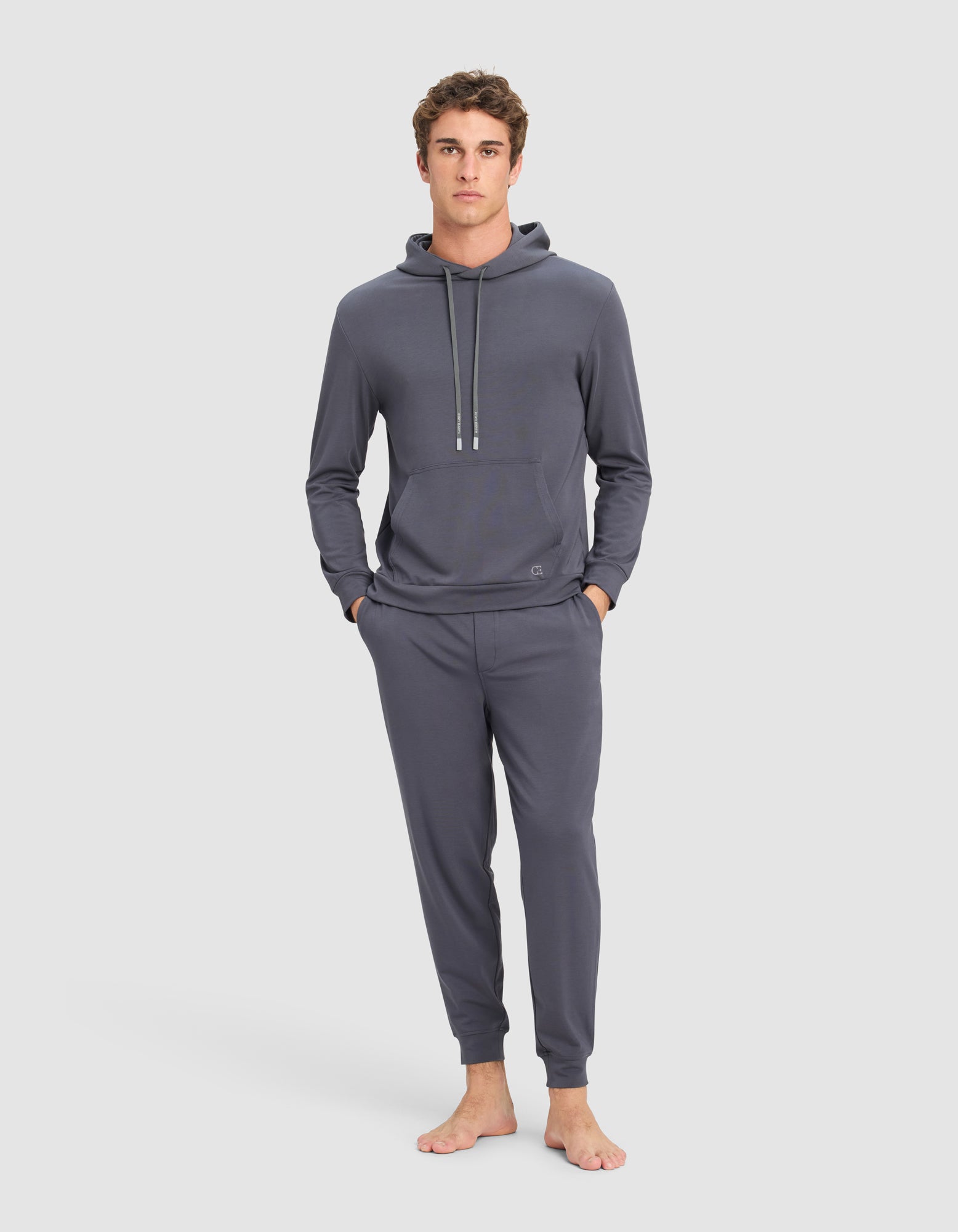 Men's Brushed Bamboo Hoodie & Jogger Set - Image 7