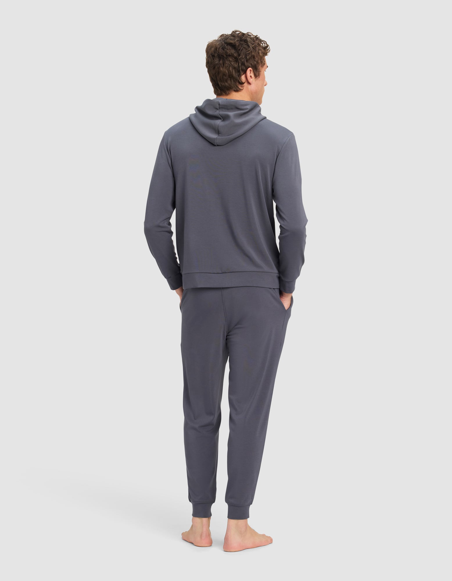 Men's Brushed Bamboo Hoodie & Jogger Set - Image 36
