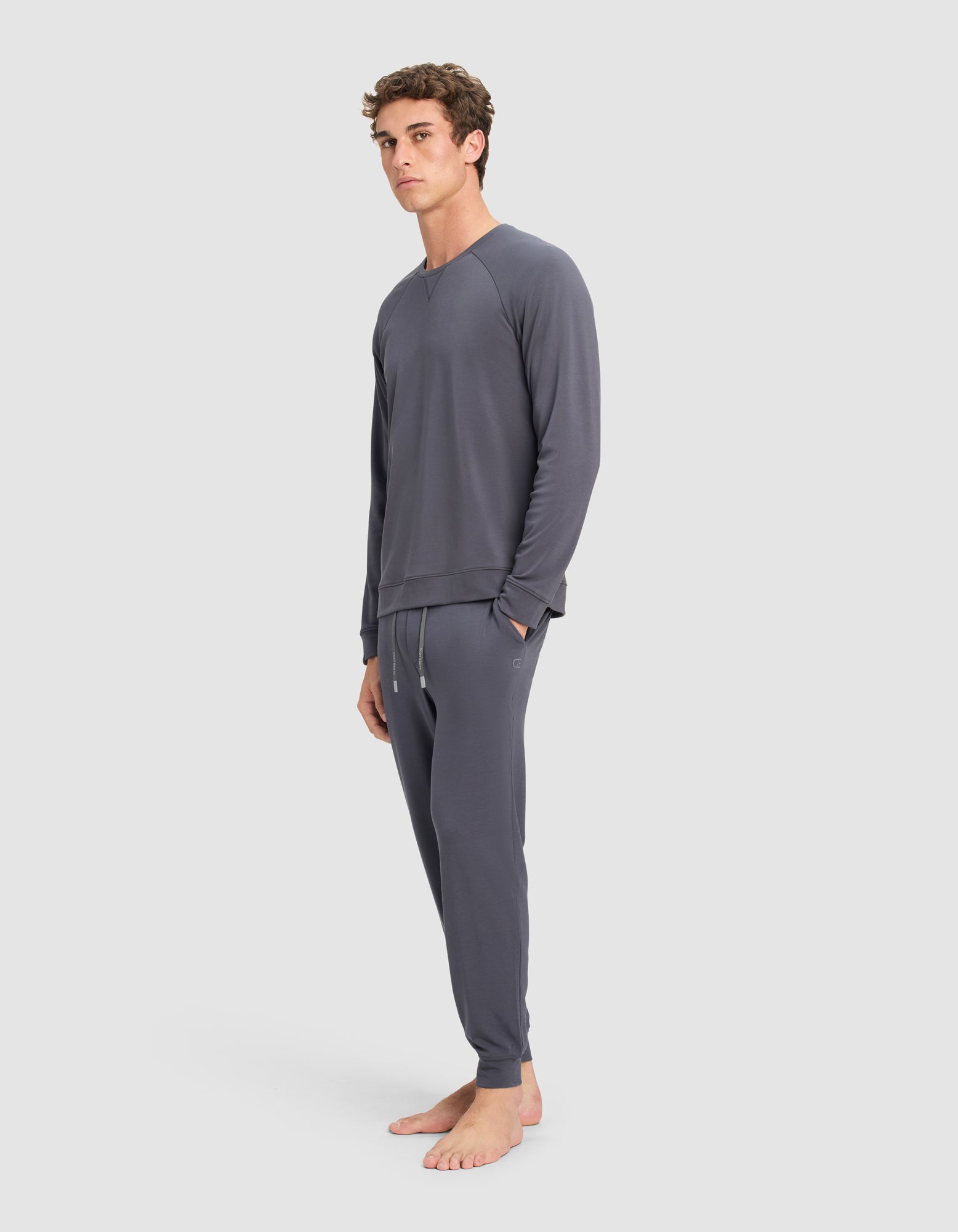 Men's Brushed Bamboo Jogger Set - Image 17