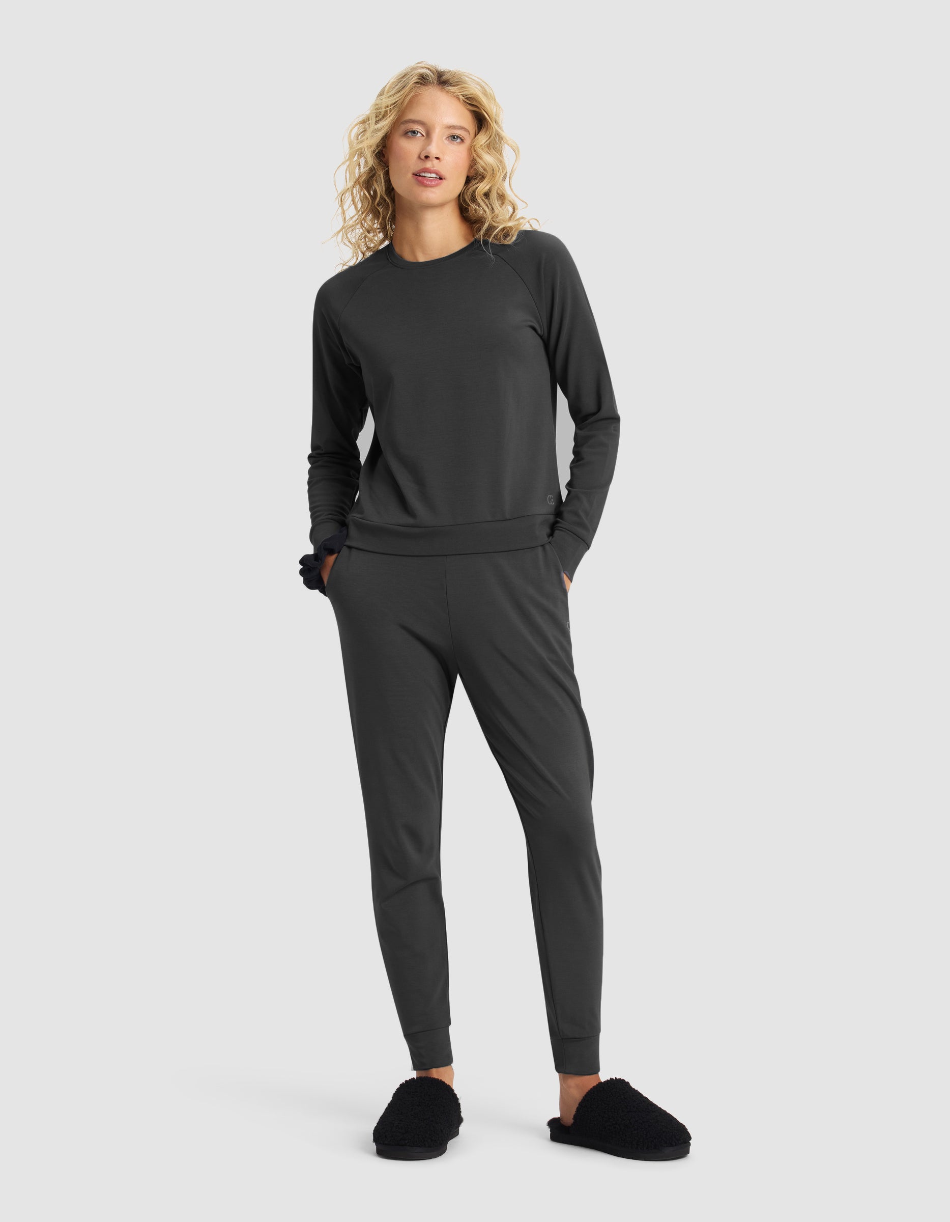 Women's Brushed Bamboo Jogger Set - Image 3