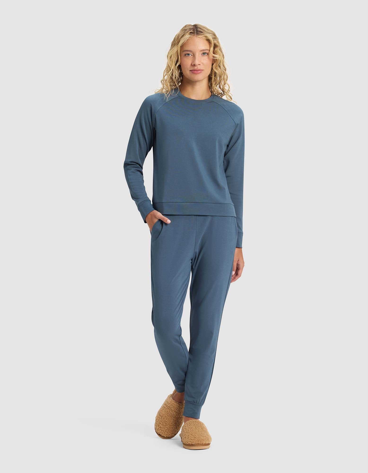 Women's Brushed Bamboo Jogger Set - Image 20