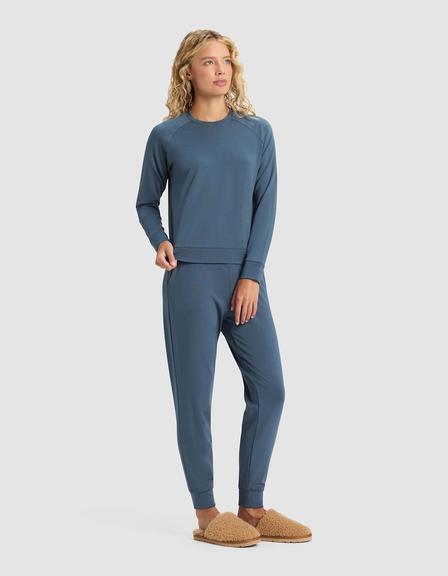 Women's Brushed Bamboo Jogger Set - Image 21