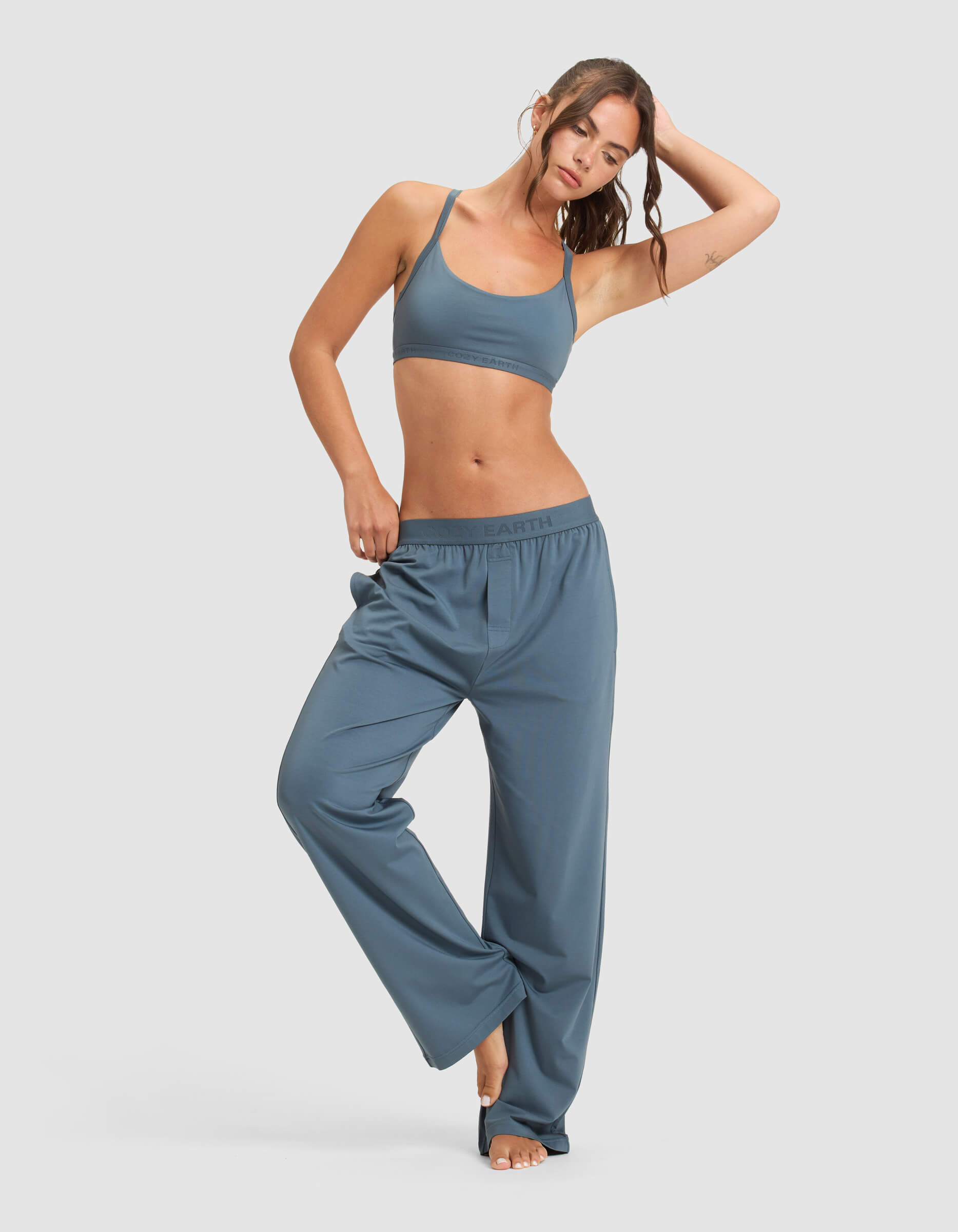 Women's First Layer Pajama Soft Bra & Pant Set - Image 6