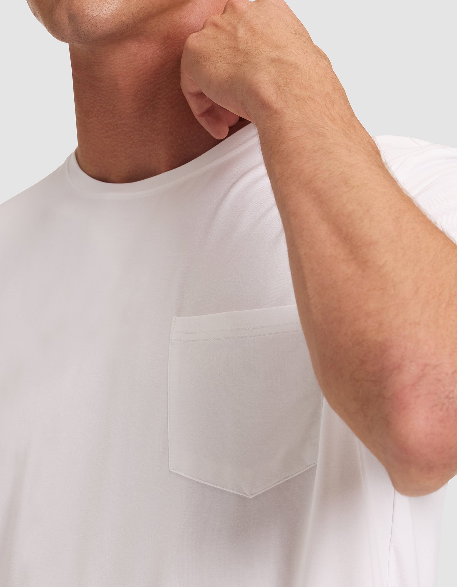Men's Bamboo Stretch-Knit Short Sleeve Pajama Tee - Image 20