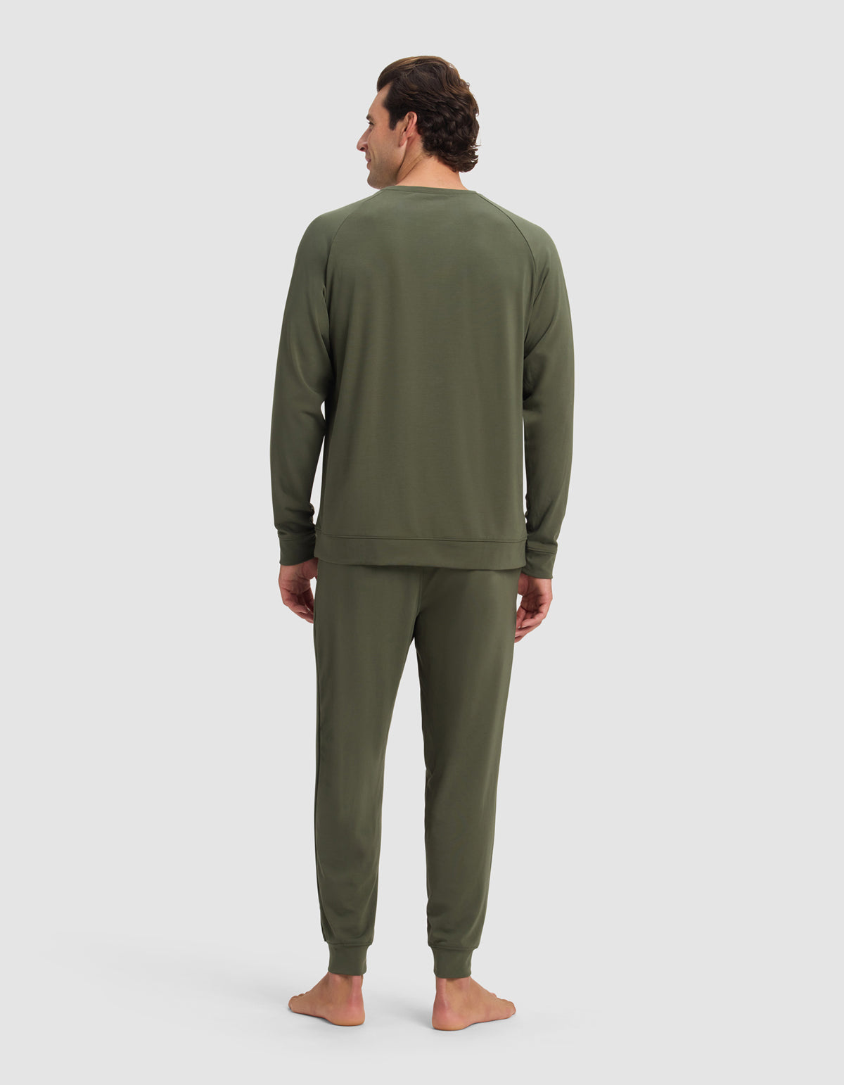Men's Brushed Bamboo Jogger Set - Image 12