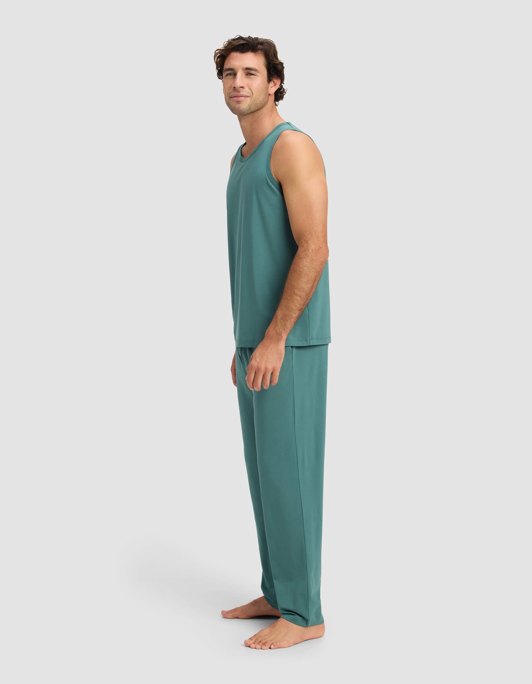 Men's First Layer Pajama Tank & Pant Set - Image 4