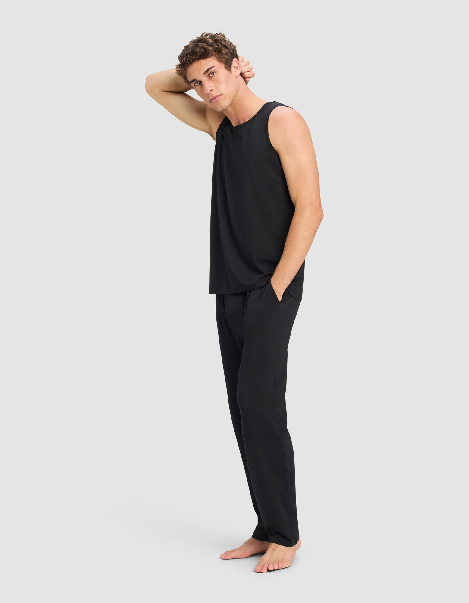 Men's First Layer Pajama Tank & Pant Set - Image 5