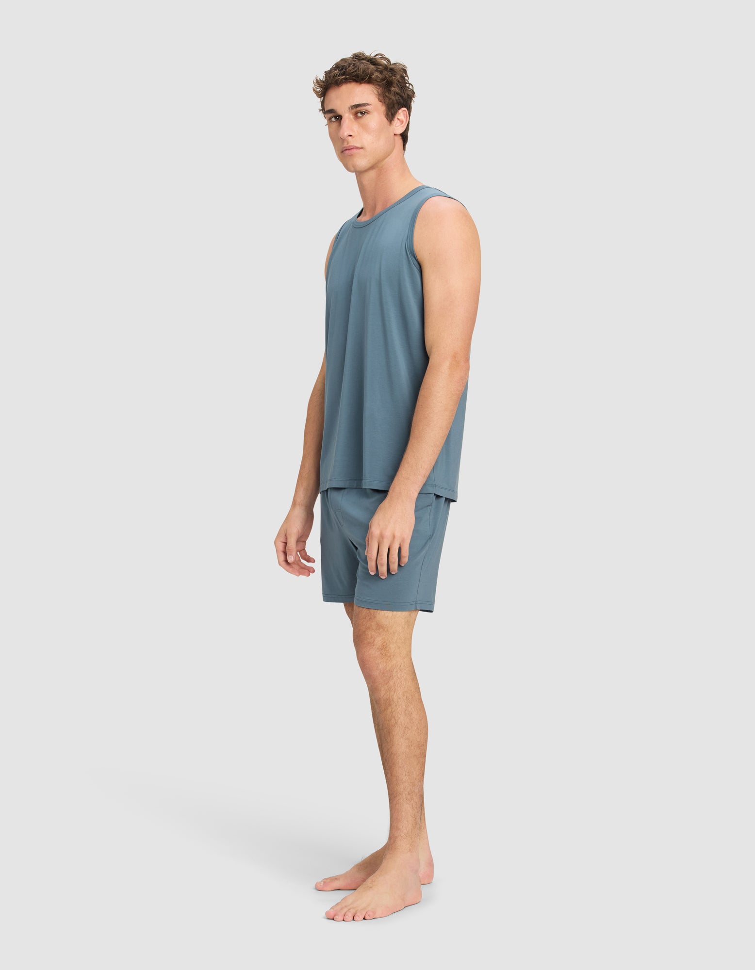 Men's First Layer Pajama Tank & Short Set - Image 7