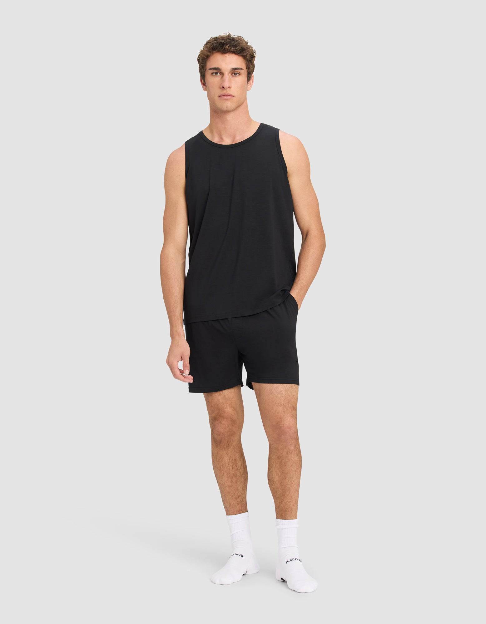 Men's First Layer Pajama Tank & Short Set - Image 3