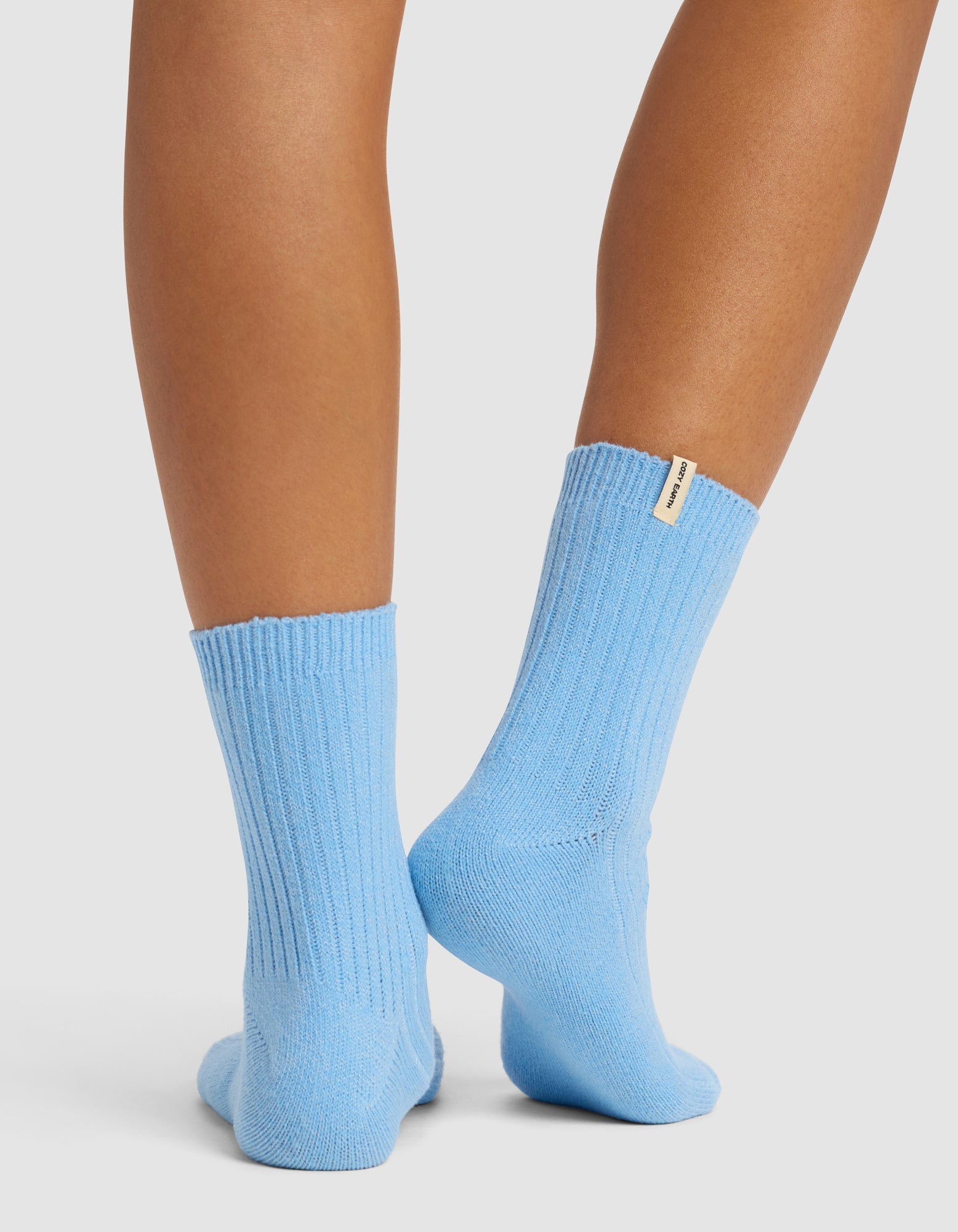 Women's Plush Lounge Quarter Sock - Image 6