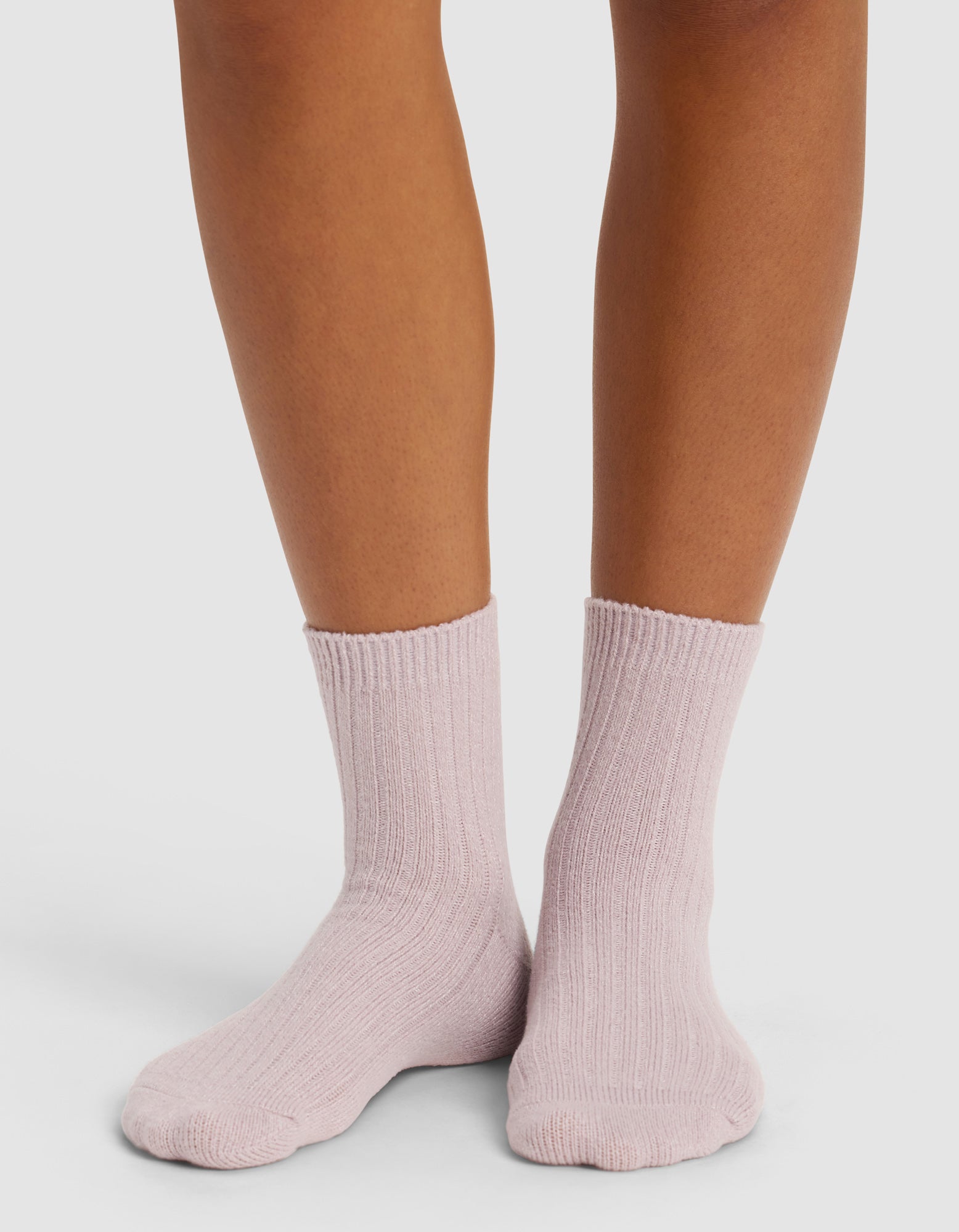 Women's Plush Lounge Quarter Sock - Image 11