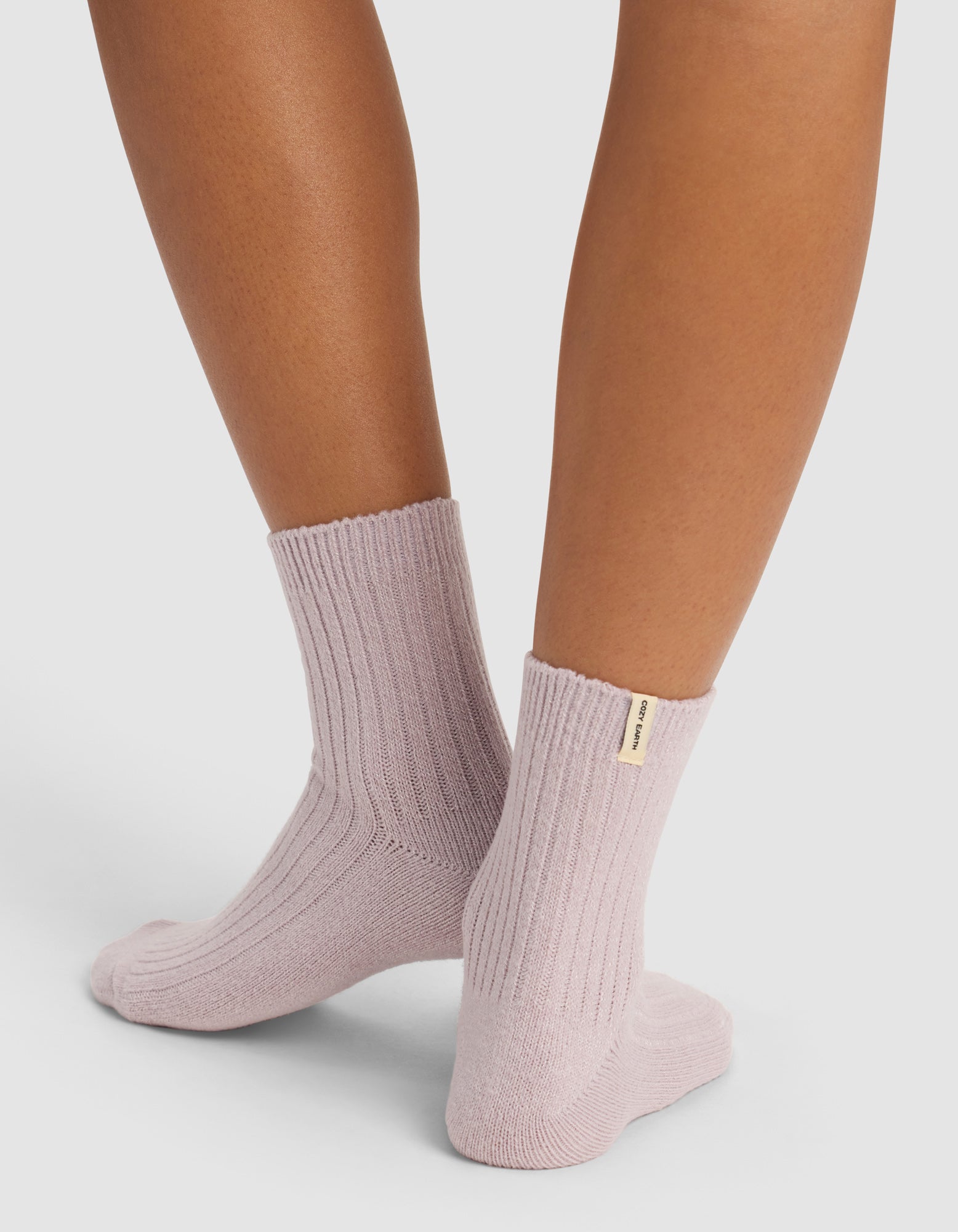 Women's Plush Lounge Quarter Sock - Image 12