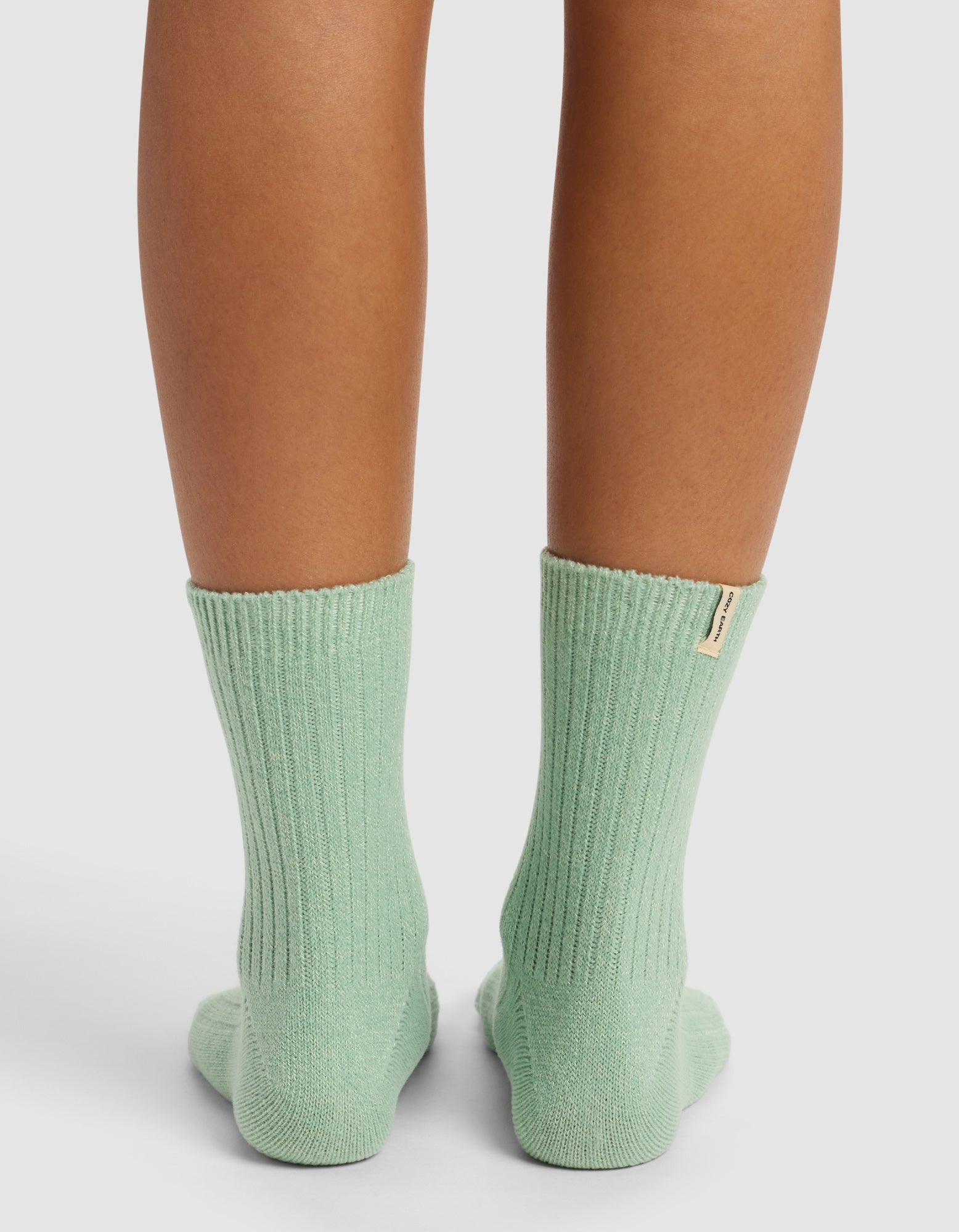 Women's Plush Lounge Quarter Sock - Image 9