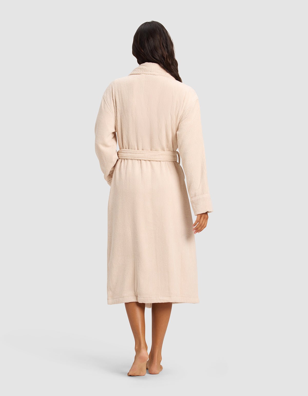 Ribbed Terry Bath Robe - Image 8