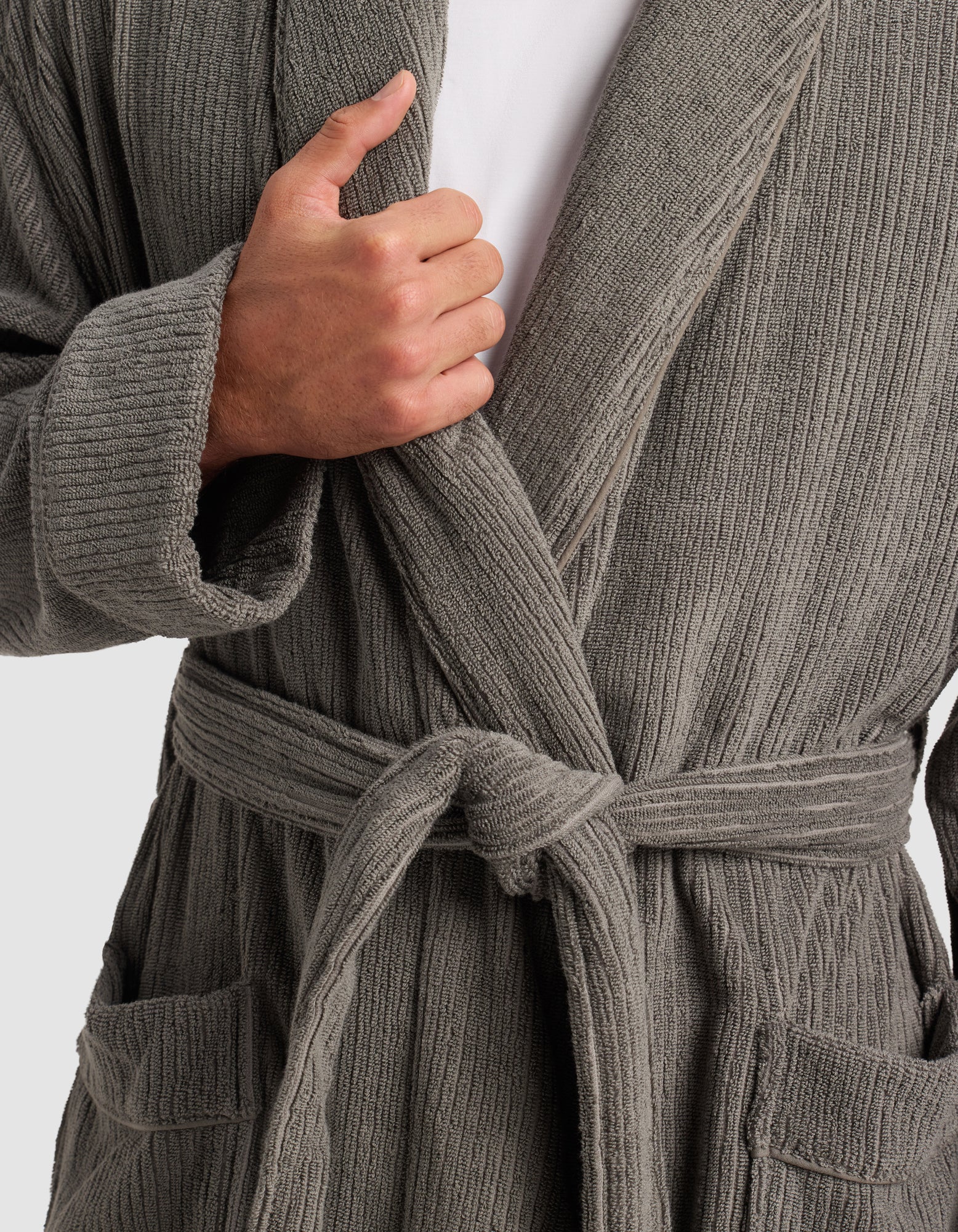 Ribbed Terry Bath Robe - Image 27