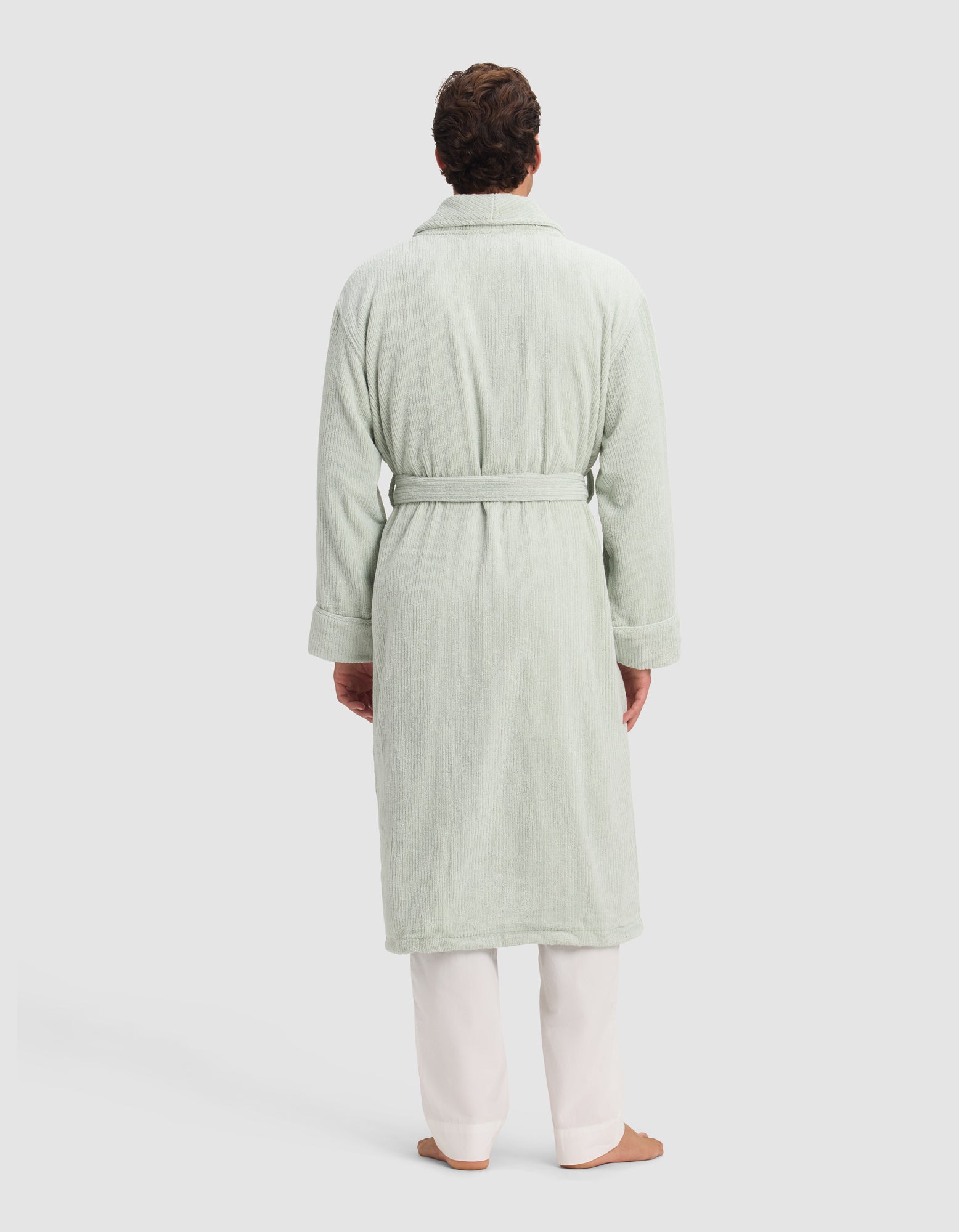 Ribbed Terry Bath Robe - Image 18