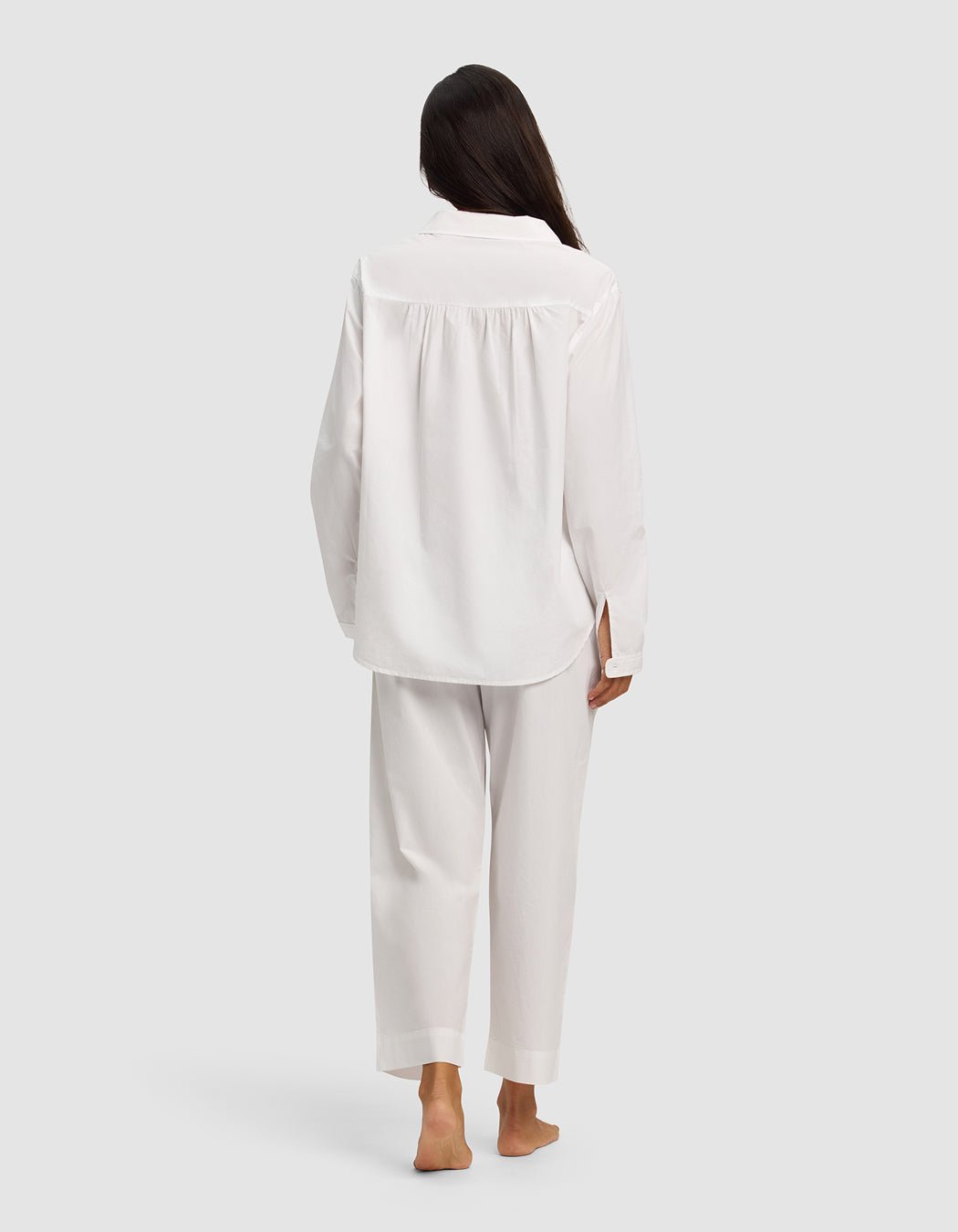 Women's Sutton Long Sleeve Cropped Pajama Set - Image 11