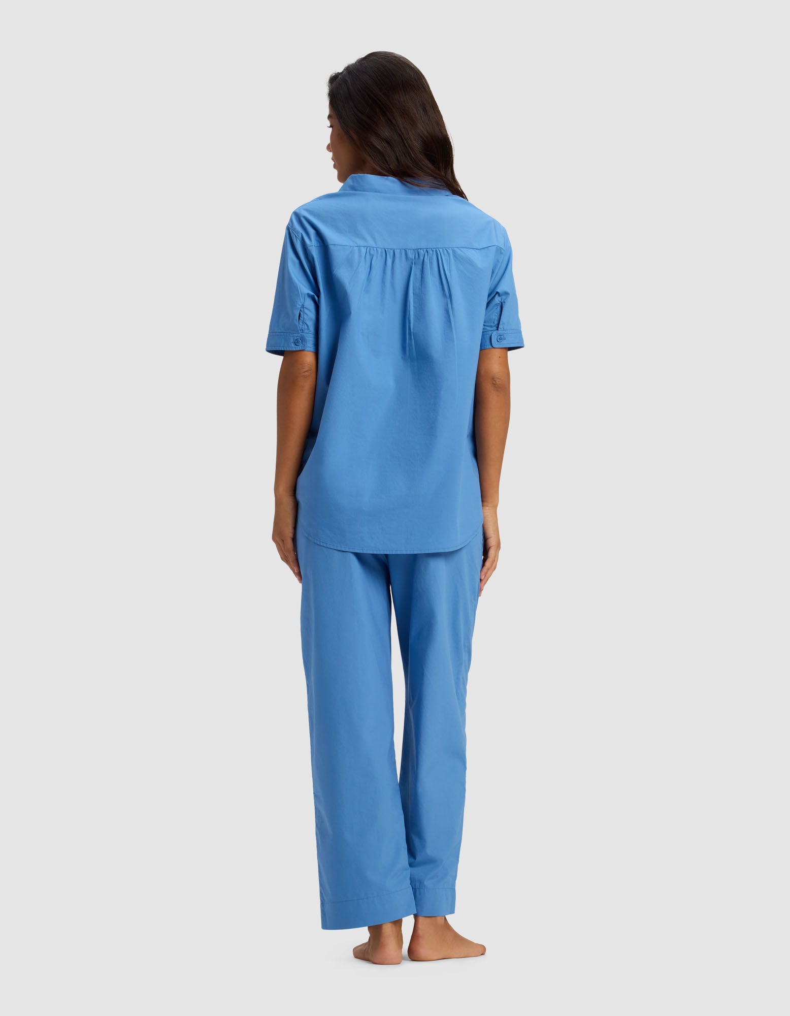 Women's Sutton Short Sleeve & Cropped Pajama Pant Set - Image 31