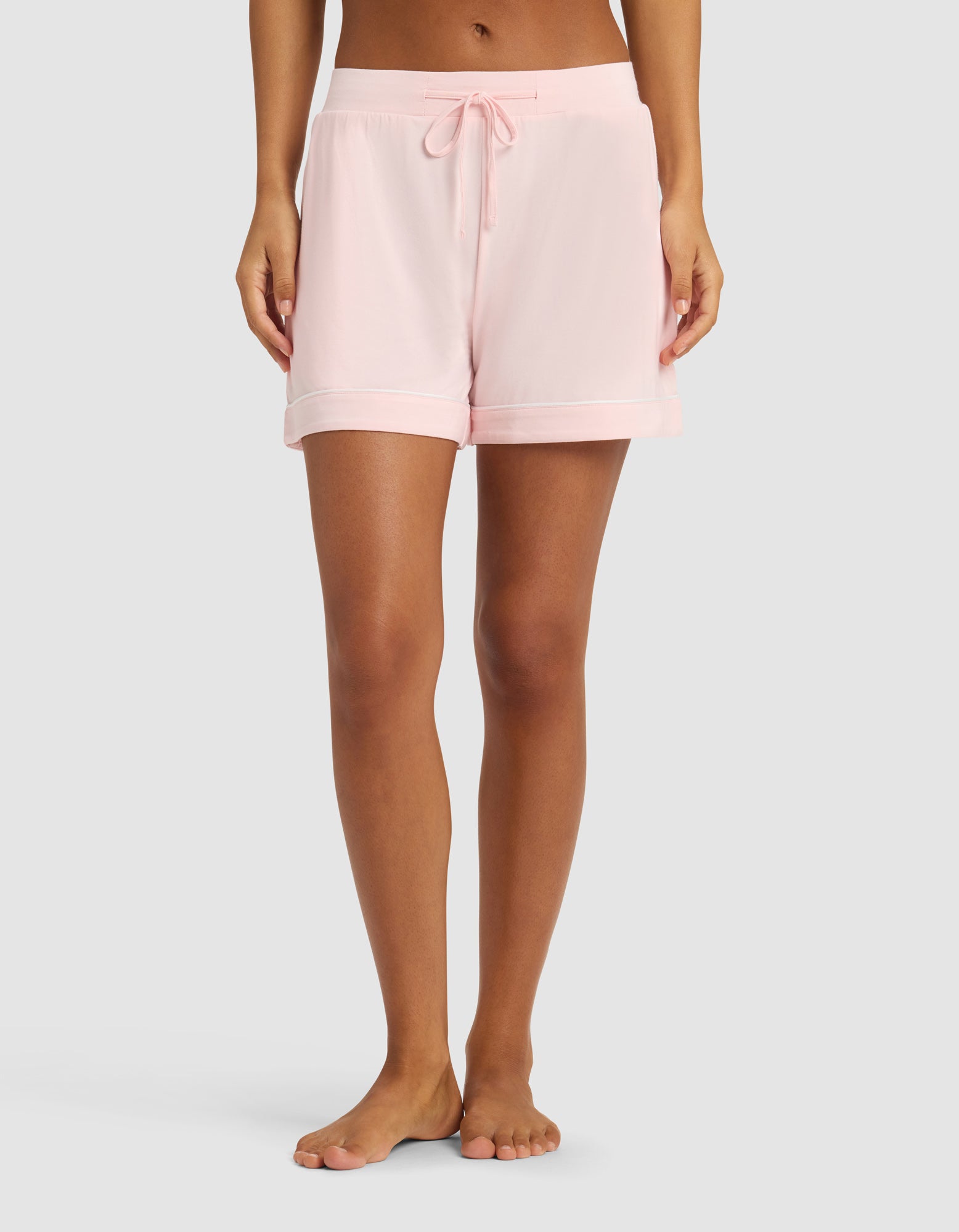 Women's Bamboo Stretch-Knit Short Sleeve Pajama Set - Image 56