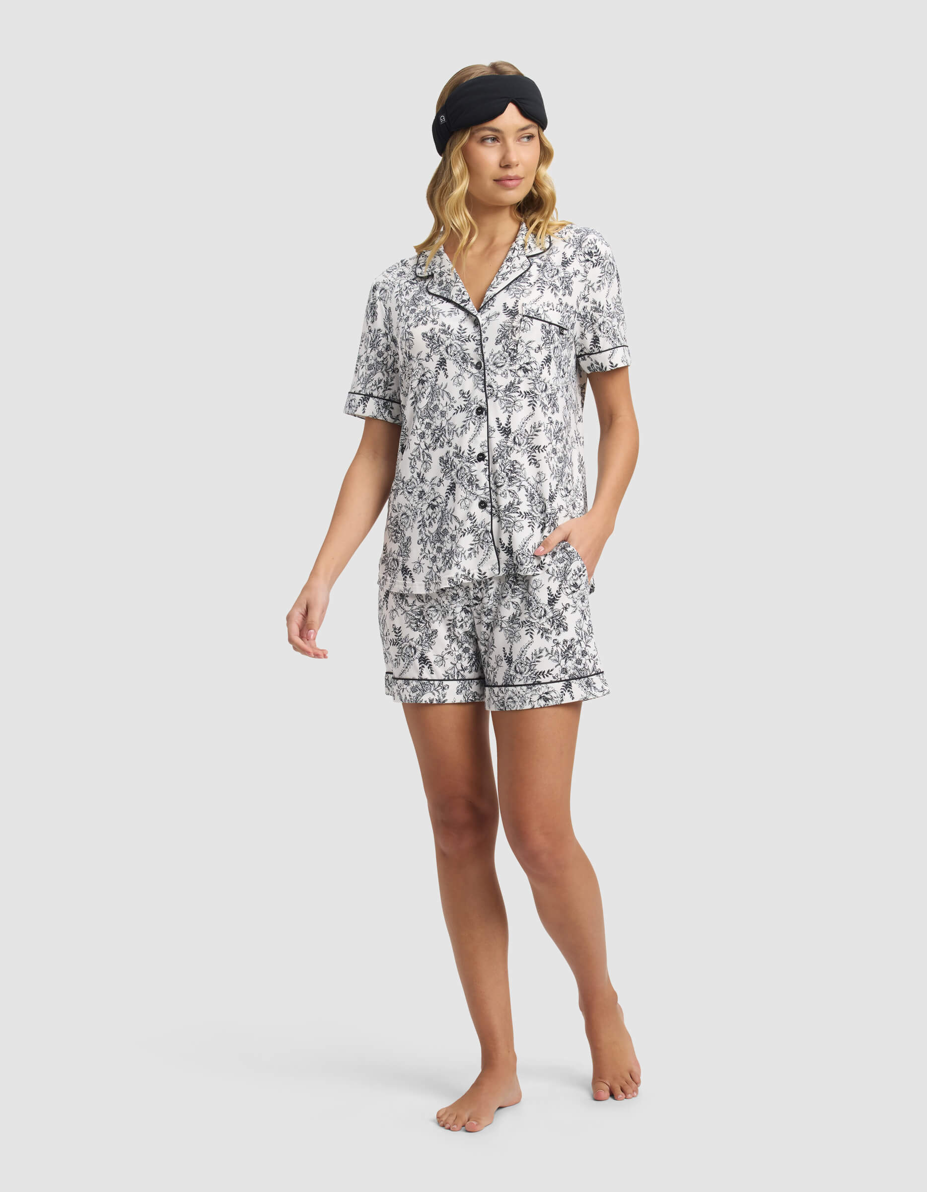 Women's Bamboo Stretch-Knit Pajama Short - Image 58