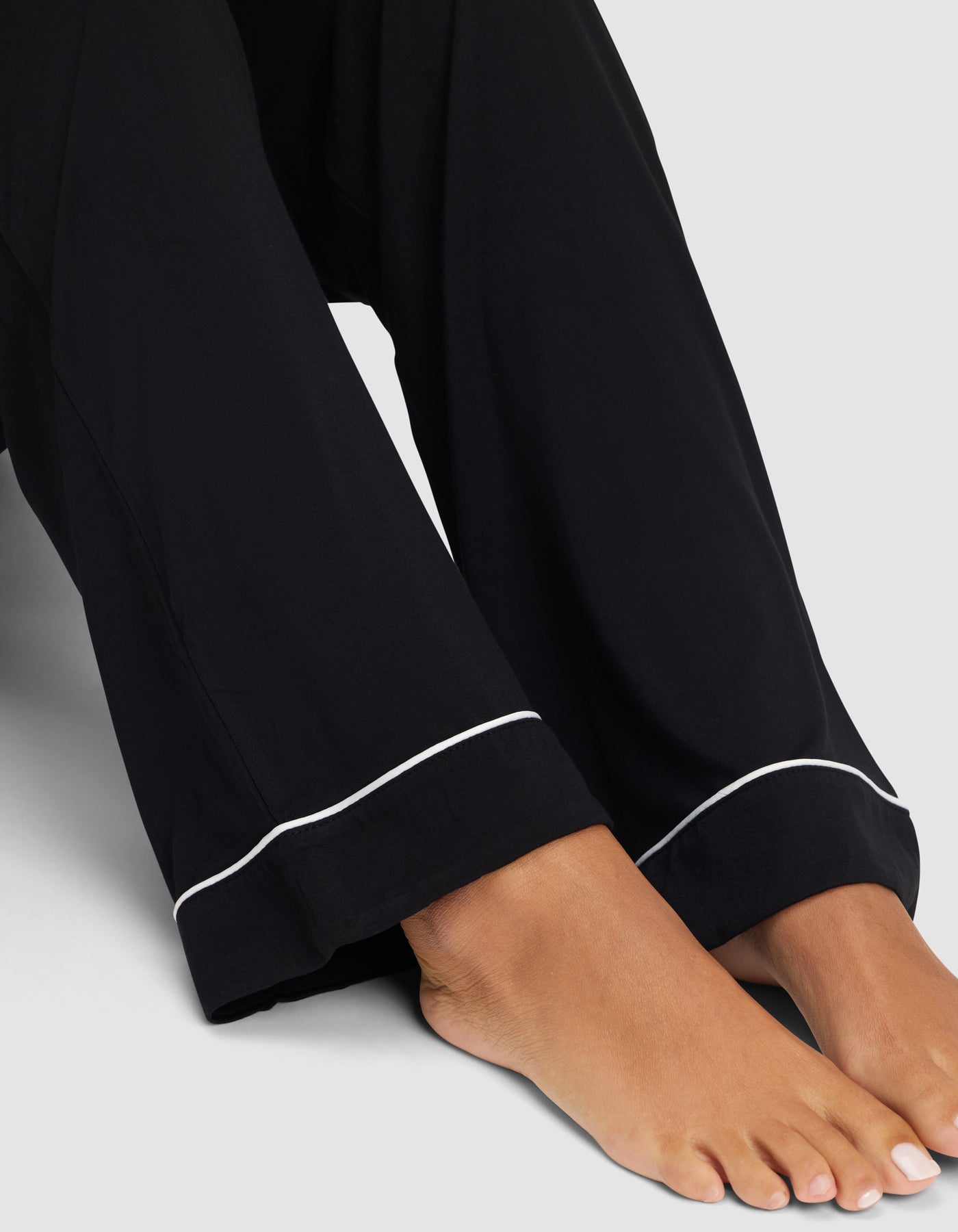 Women's Bamboo Stretch-Knit Short Sleeve & Pant Pajama Set - Image 27