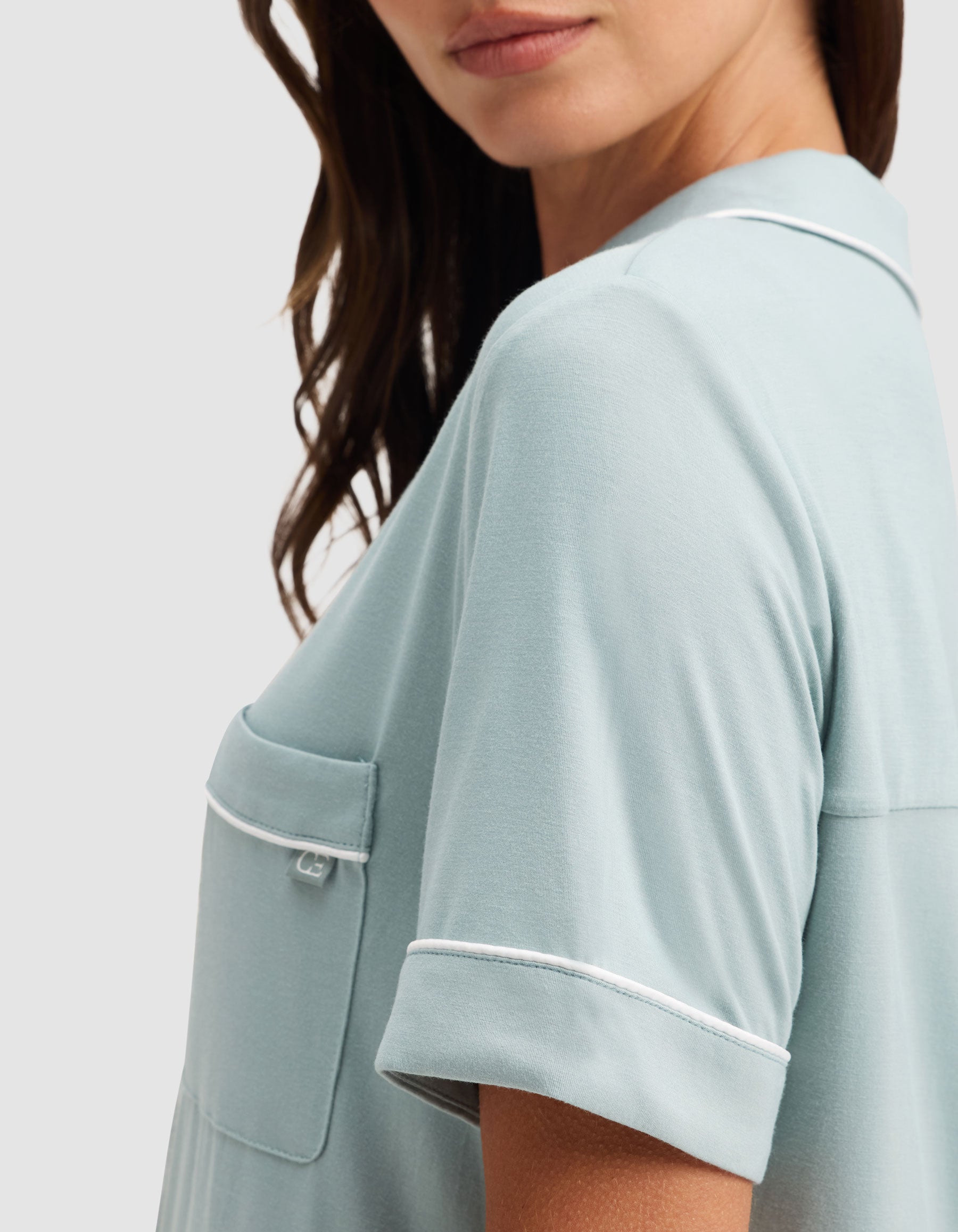Women's Bamboo Stretch-Knit Short Sleeve Pajama Set - Image 27